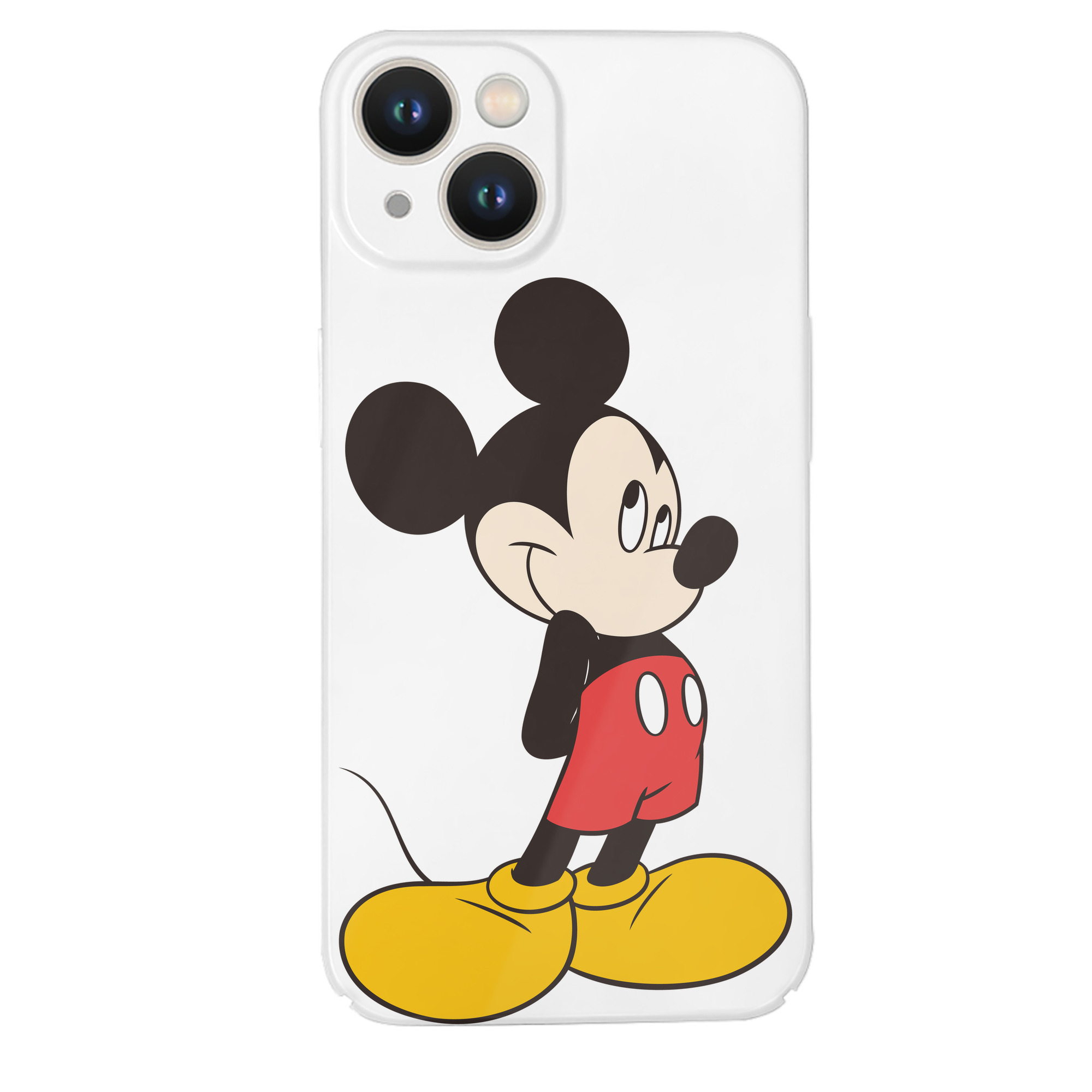 （画像用） ミッキーマウス Mickey Mouse 【iPhone 14シリーズ対応】ハードケース