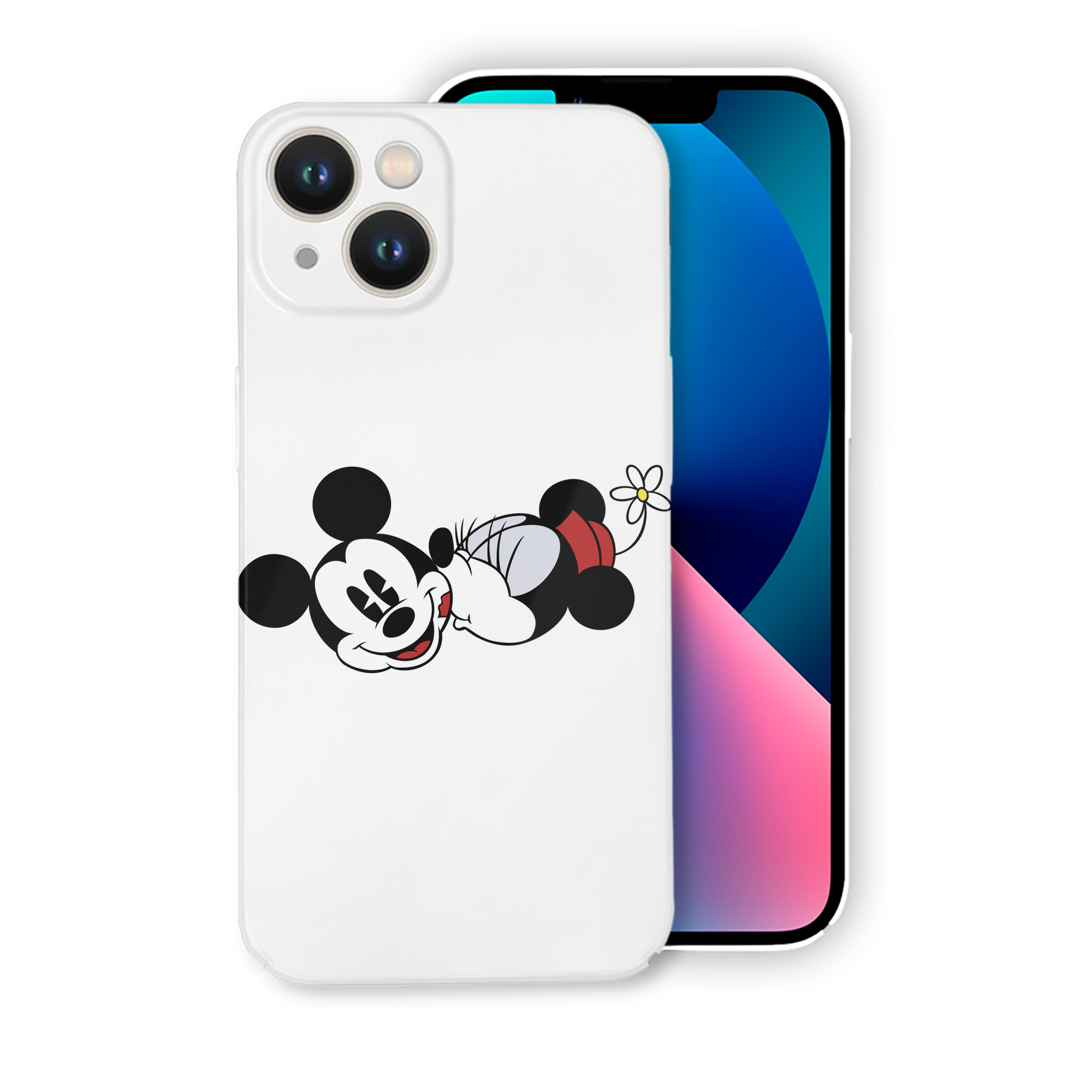 （画像用） ミッキーマウス Mickey Mouse 【iPhone 14シリーズ対応】ハードケース