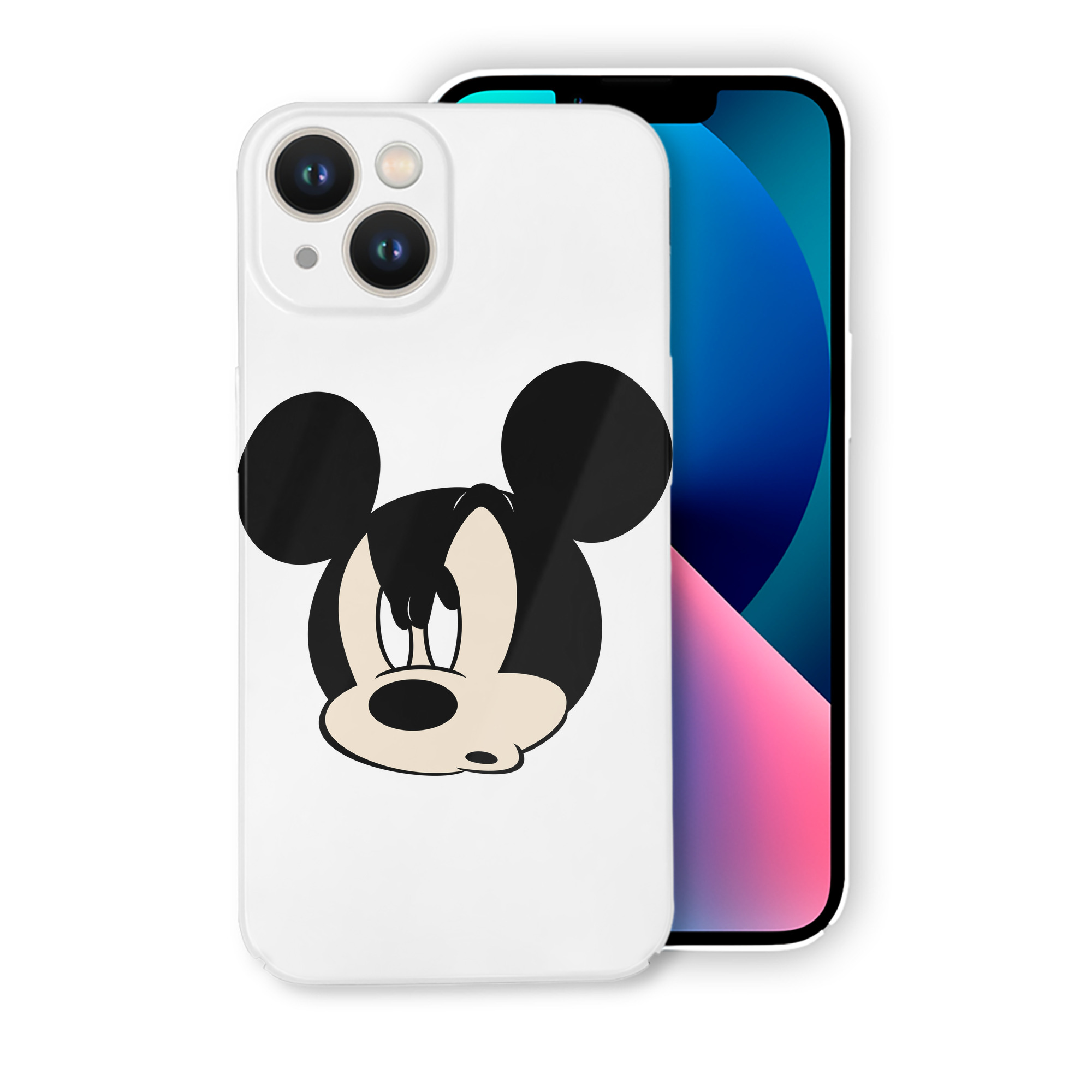 （画像用） ミッキーマウス Mickey Mouse 【iPhone 14シリーズ対応】ハードケース