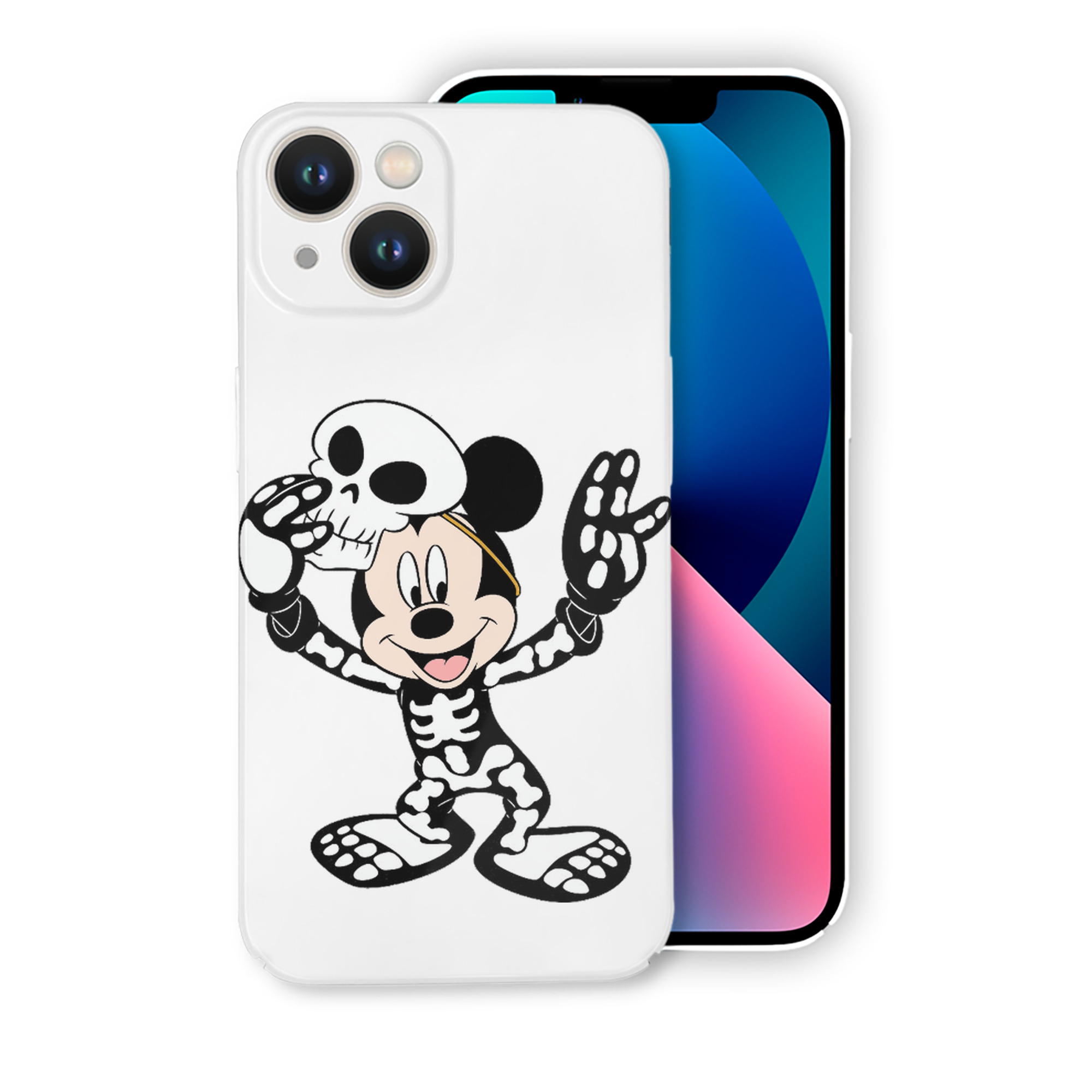 （画像用） ミッキーマウス Mickey Mouse 【iPhone 14シリーズ対応】ハードケース
