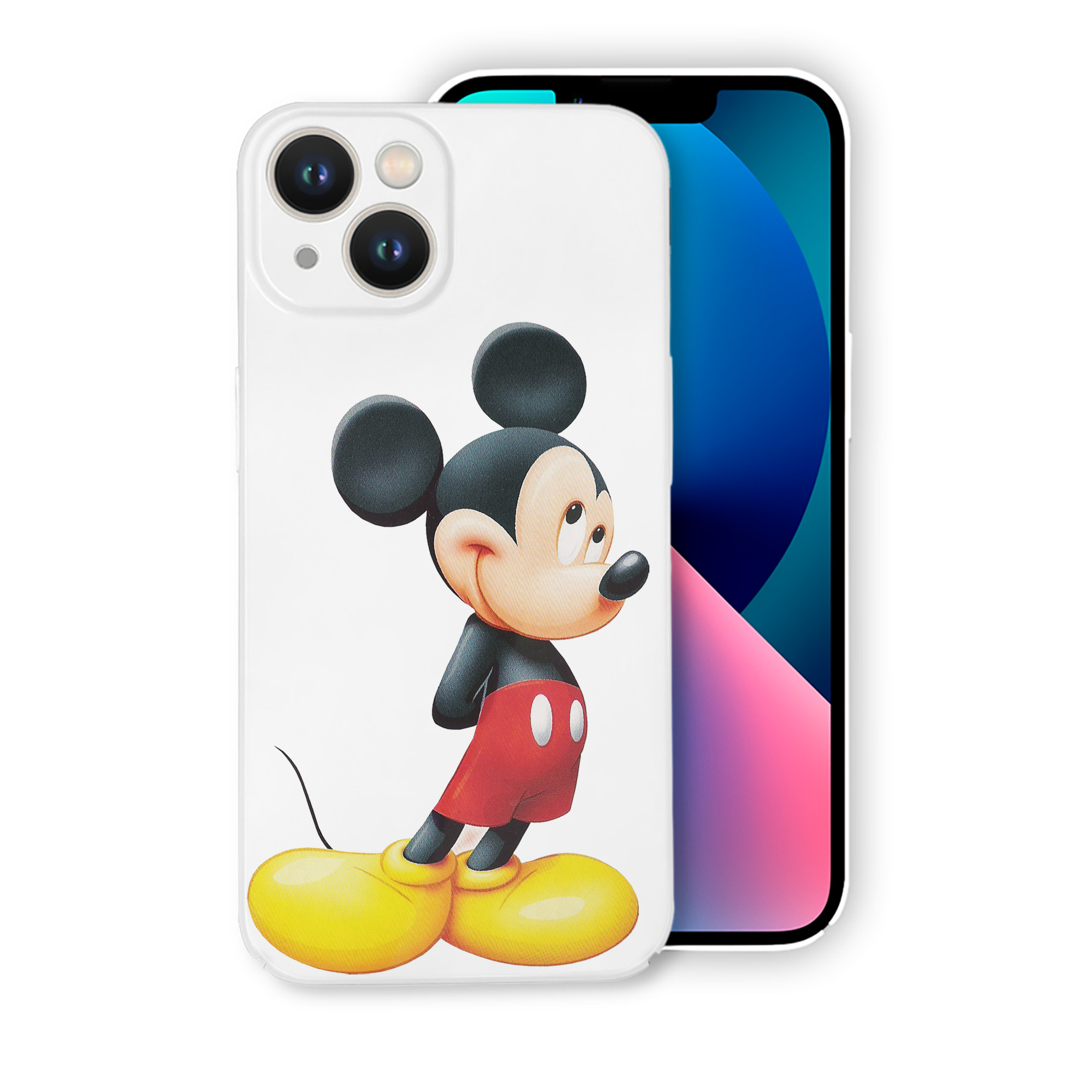 （画像用） ミッキーマウス Mickey Mouse 【iPhone 14シリーズ対応】ハードケース