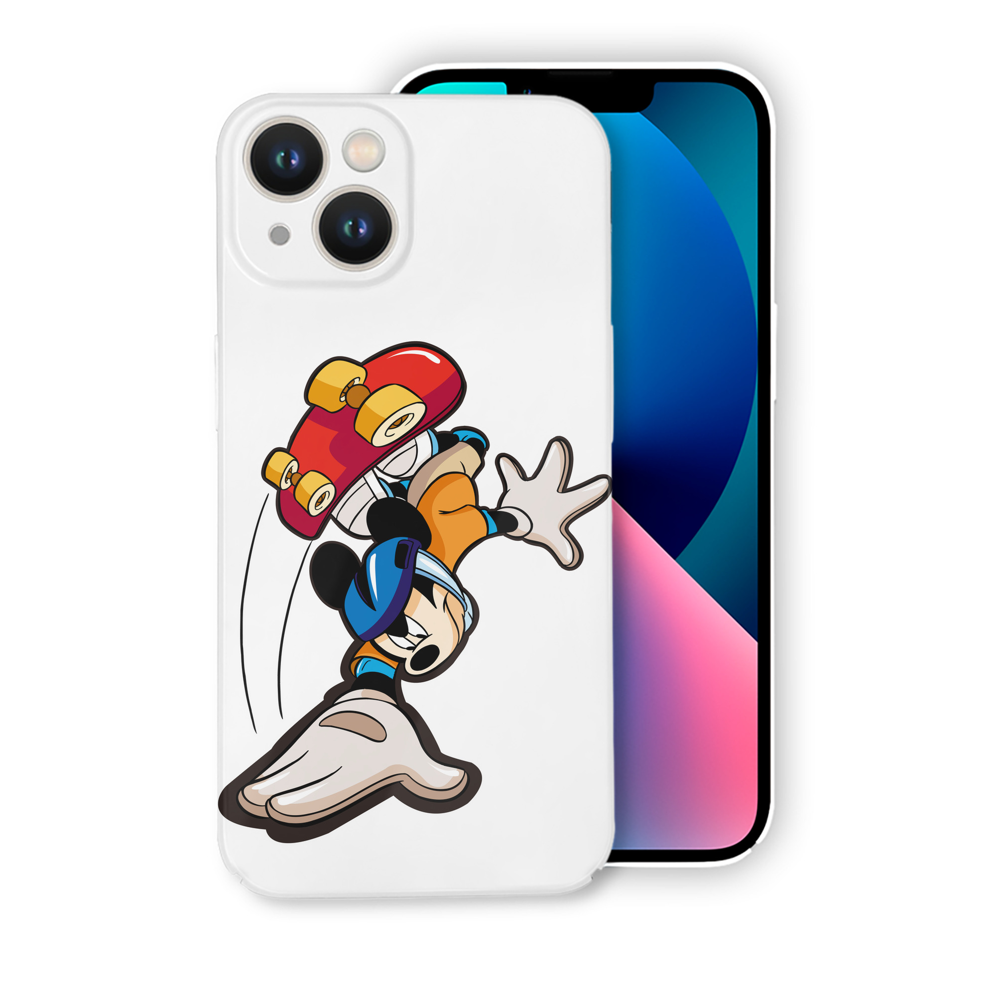 （画像用） ミッキーマウス Mickey Mouse 【iPhone 14シリーズ対応】ハードケース