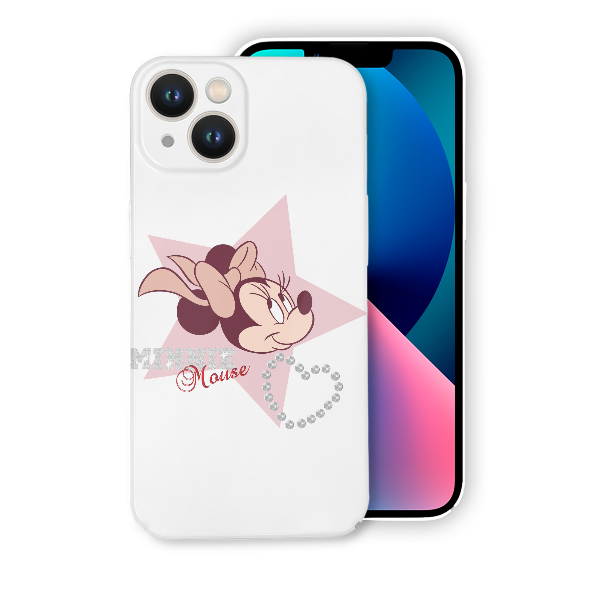 （画像用） ミッキーマウス Mickey Mouse 【iPhone 14シリーズ対応】ハードケース