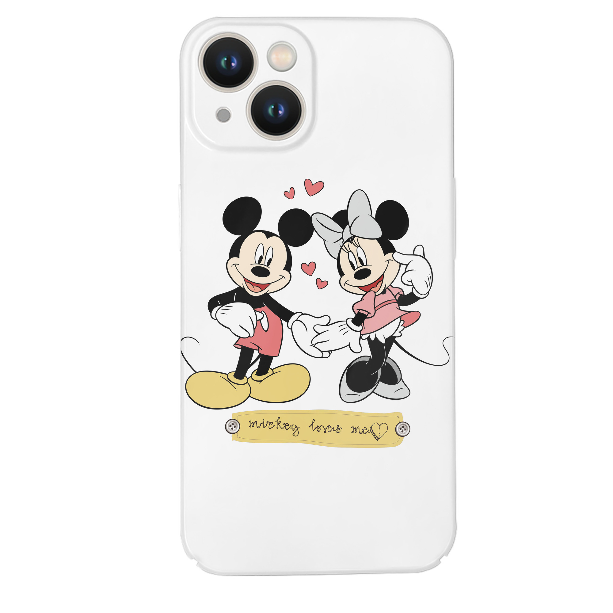 （画像用） ミッキーマウス Mickey Mouse 【iPhone 14シリーズ対応】ハードケース