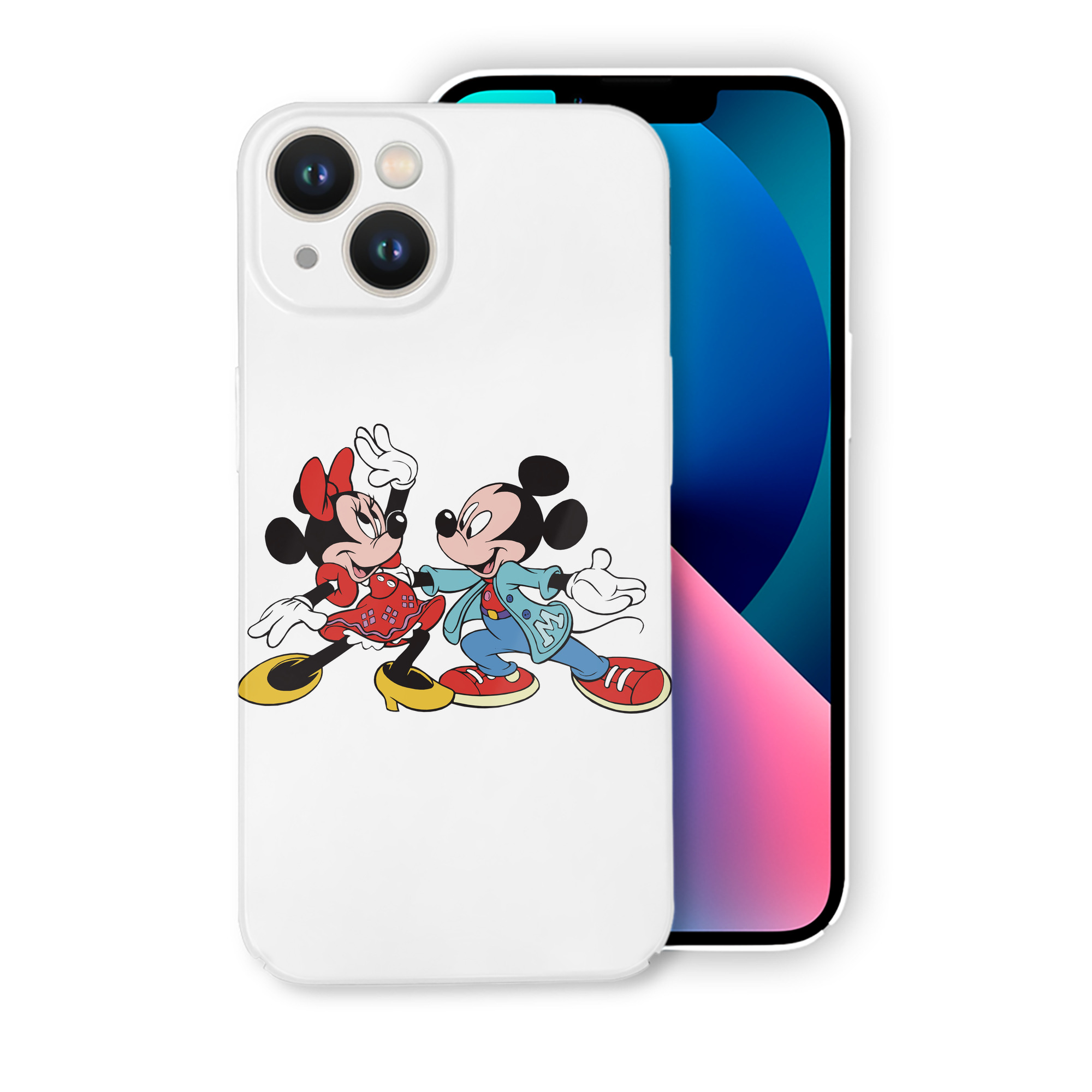 （画像用） ミッキーマウス Mickey Mouse 【iPhone 14シリーズ対応】ハードケース
