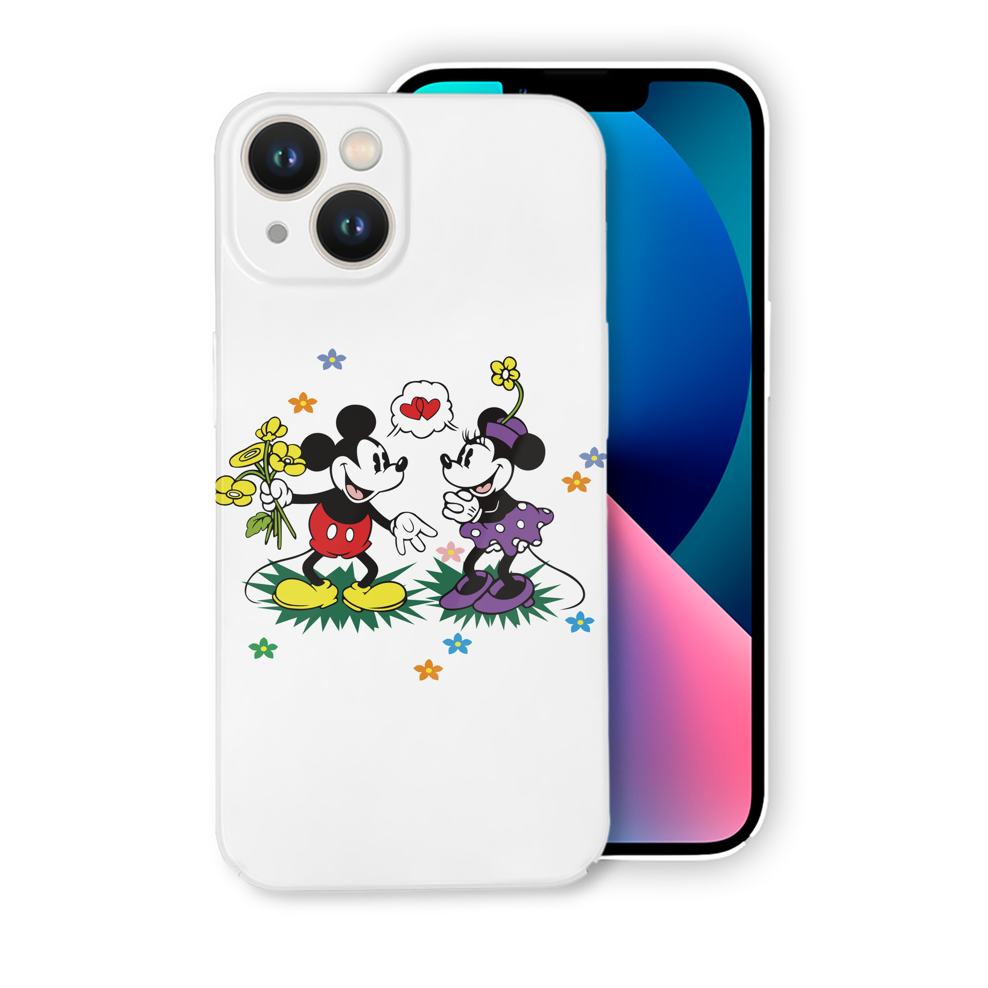 （画像用） ミッキーマウス Mickey Mouse 【iPhone 14シリーズ対応】ハードケース