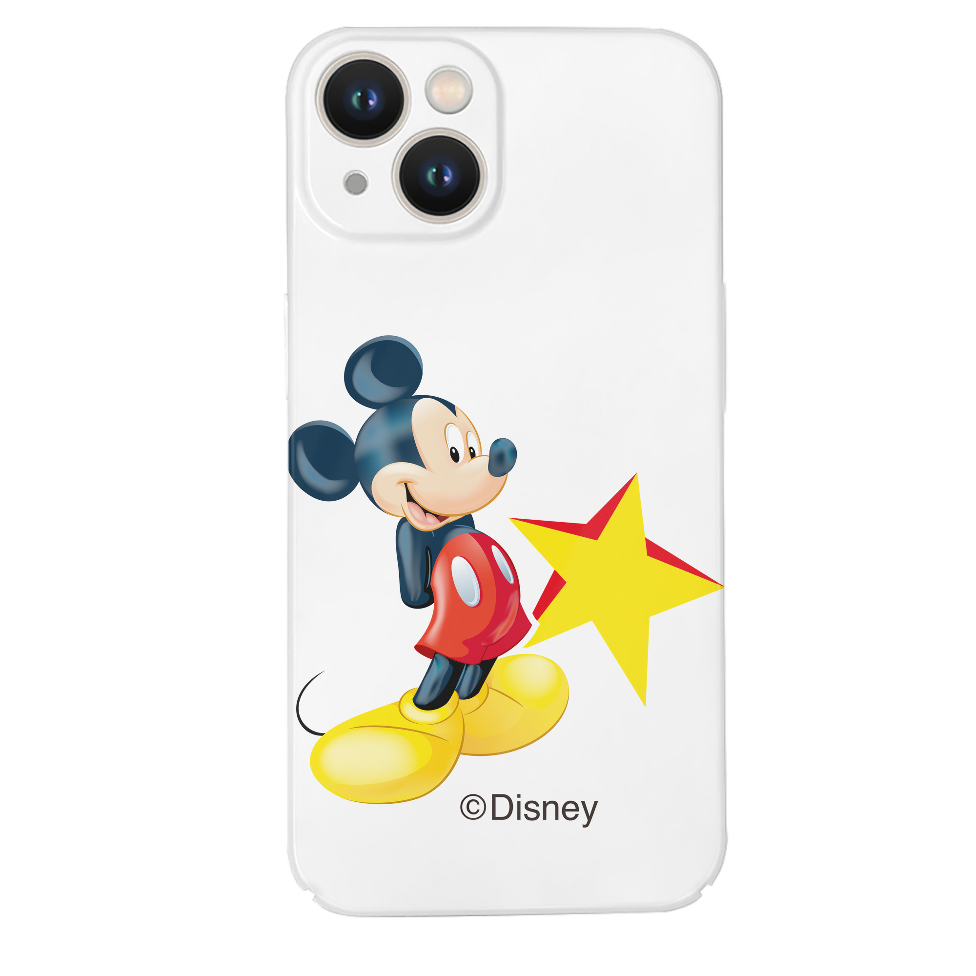 （画像用） ミッキーマウス Mickey Mouse 【iPhone 14シリーズ対応】ハードケース