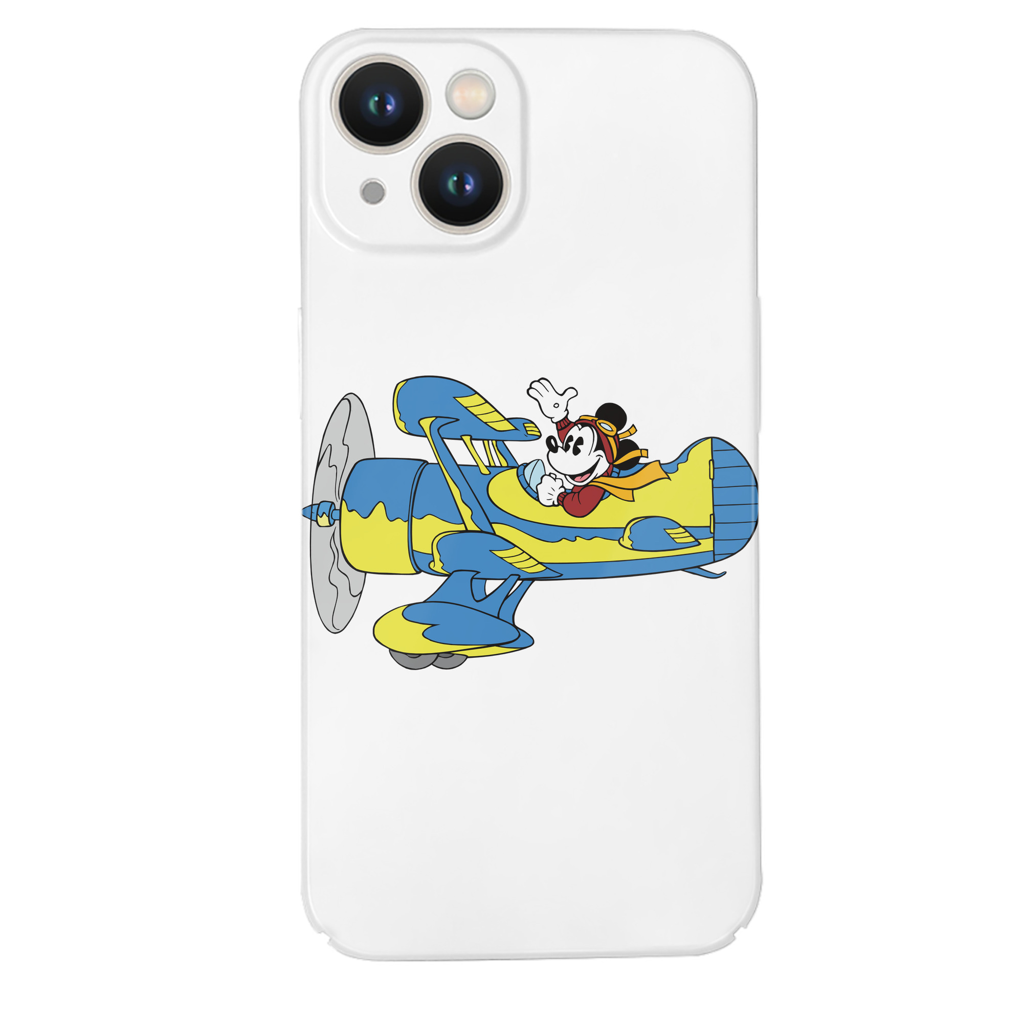 （画像用） ミッキーマウス Mickey Mouse 【iPhone 14シリーズ対応】ハードケース