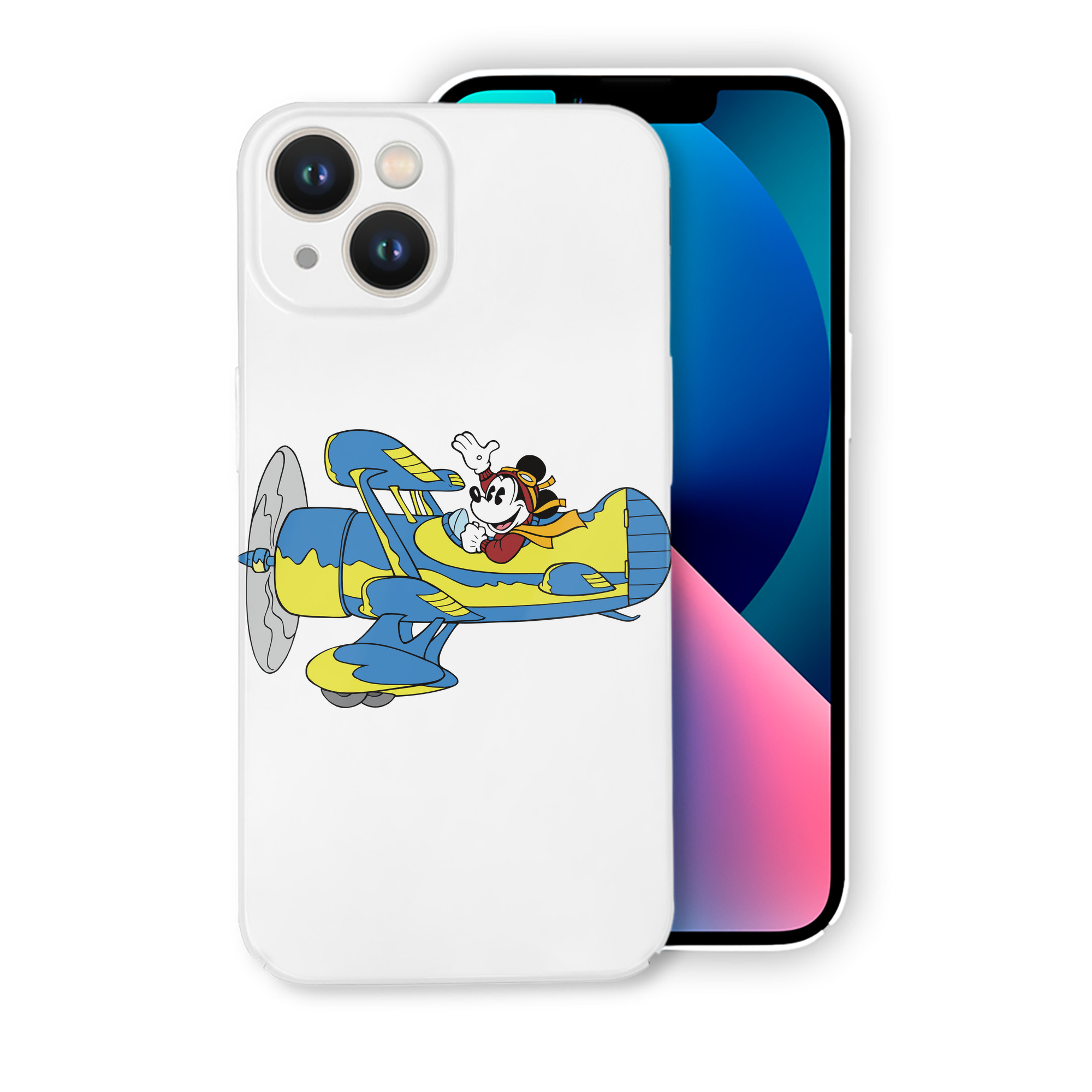 （画像用） ミッキーマウス Mickey Mouse 【iPhone 14シリーズ対応】ハードケース