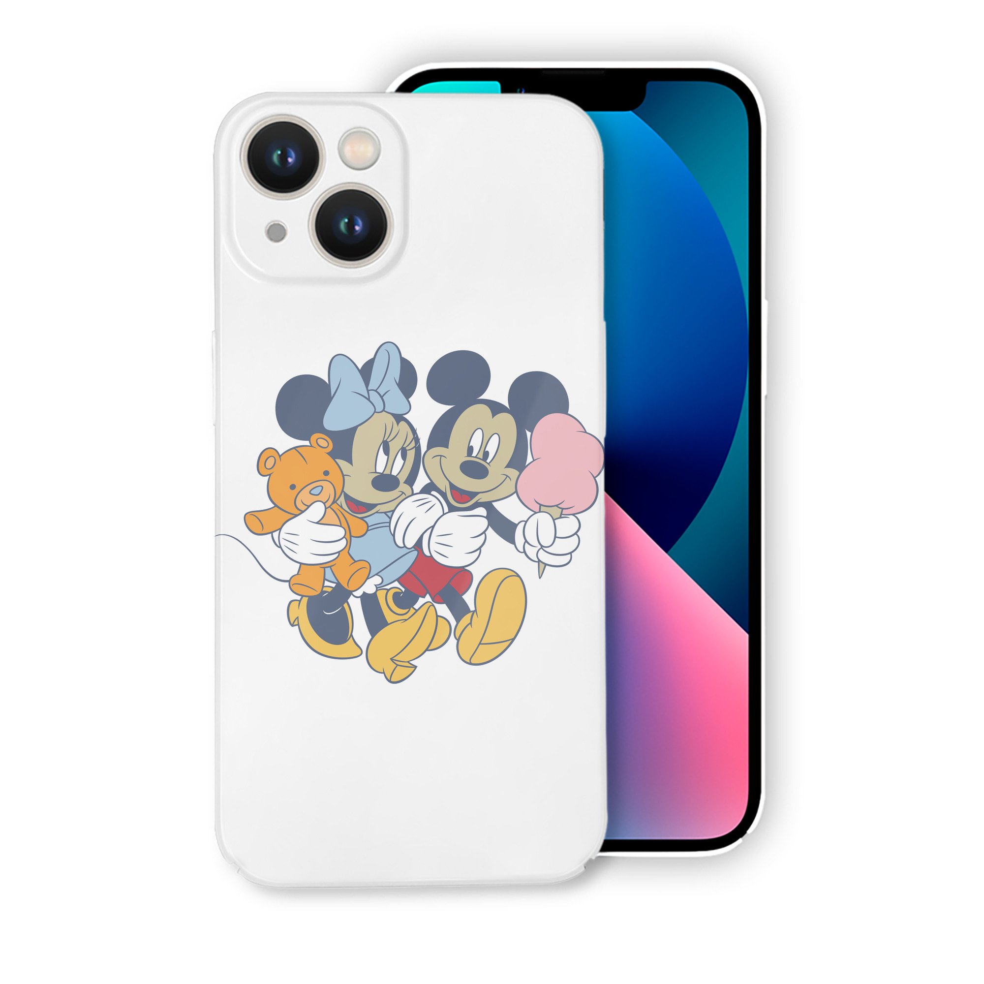 （画像用） ミッキーマウス Mickey Mouse 【iPhone 14シリーズ対応】ハードケース
