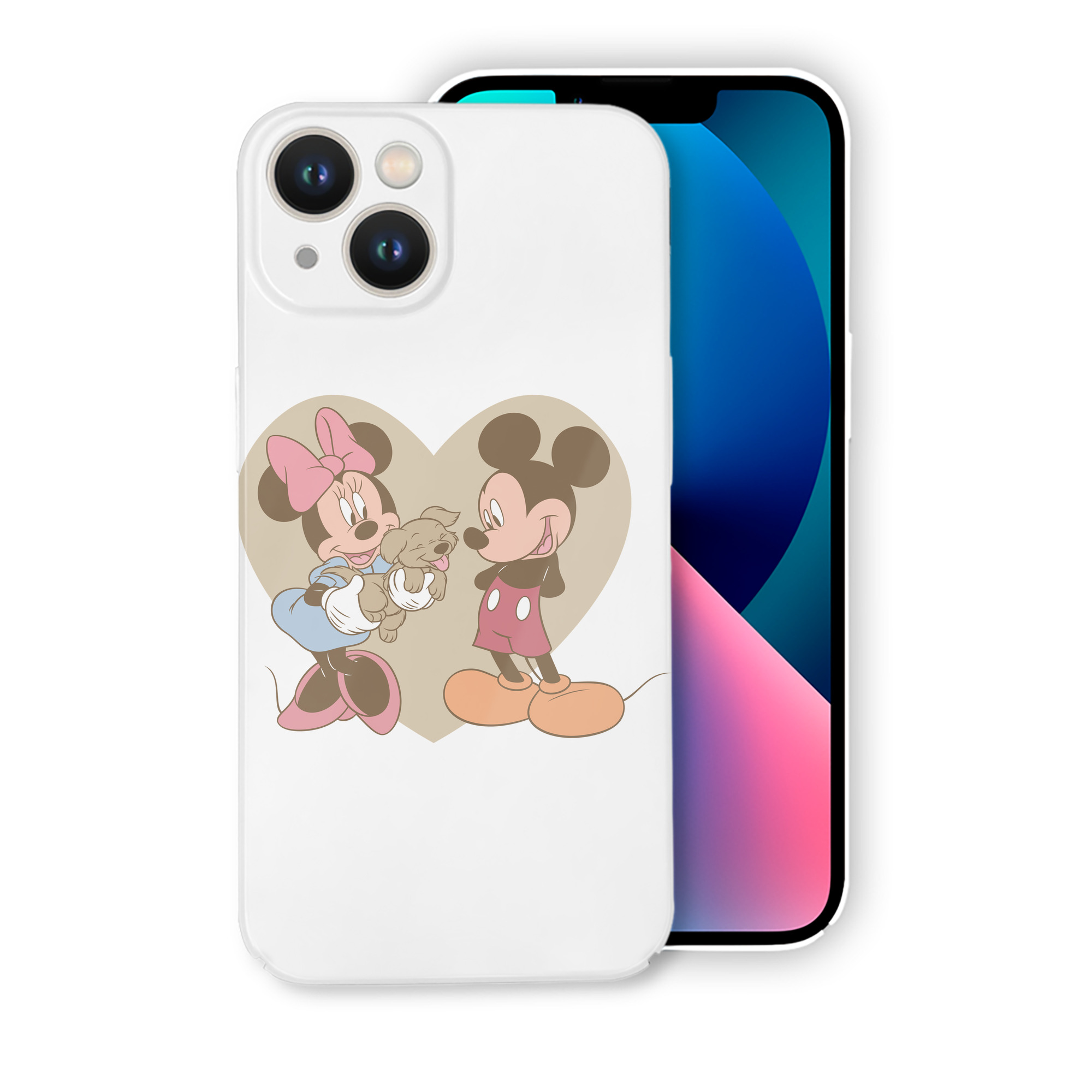 （画像用） ミッキーマウス Mickey Mouse 【iPhone 14シリーズ対応】ハードケース