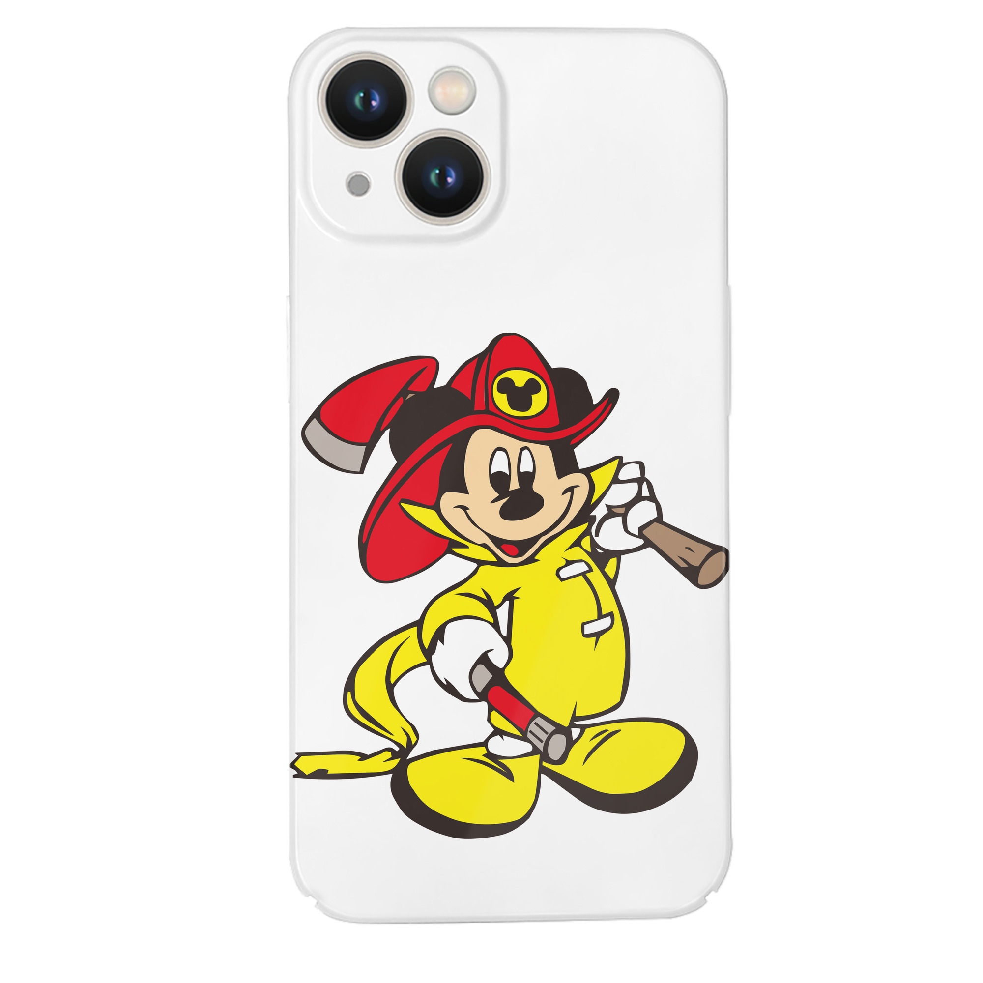 （画像用） ミッキーマウス Mickey Mouse 【iPhone 14シリーズ対応】ハードケース