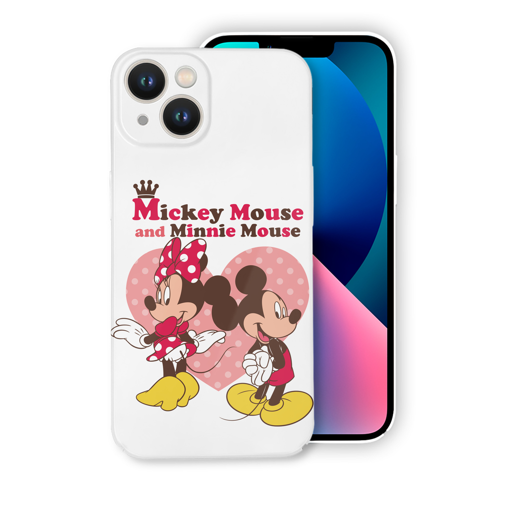 （画像用） ミッキーマウス Mickey Mouse 【iPhone 14シリーズ対応】ハードケース