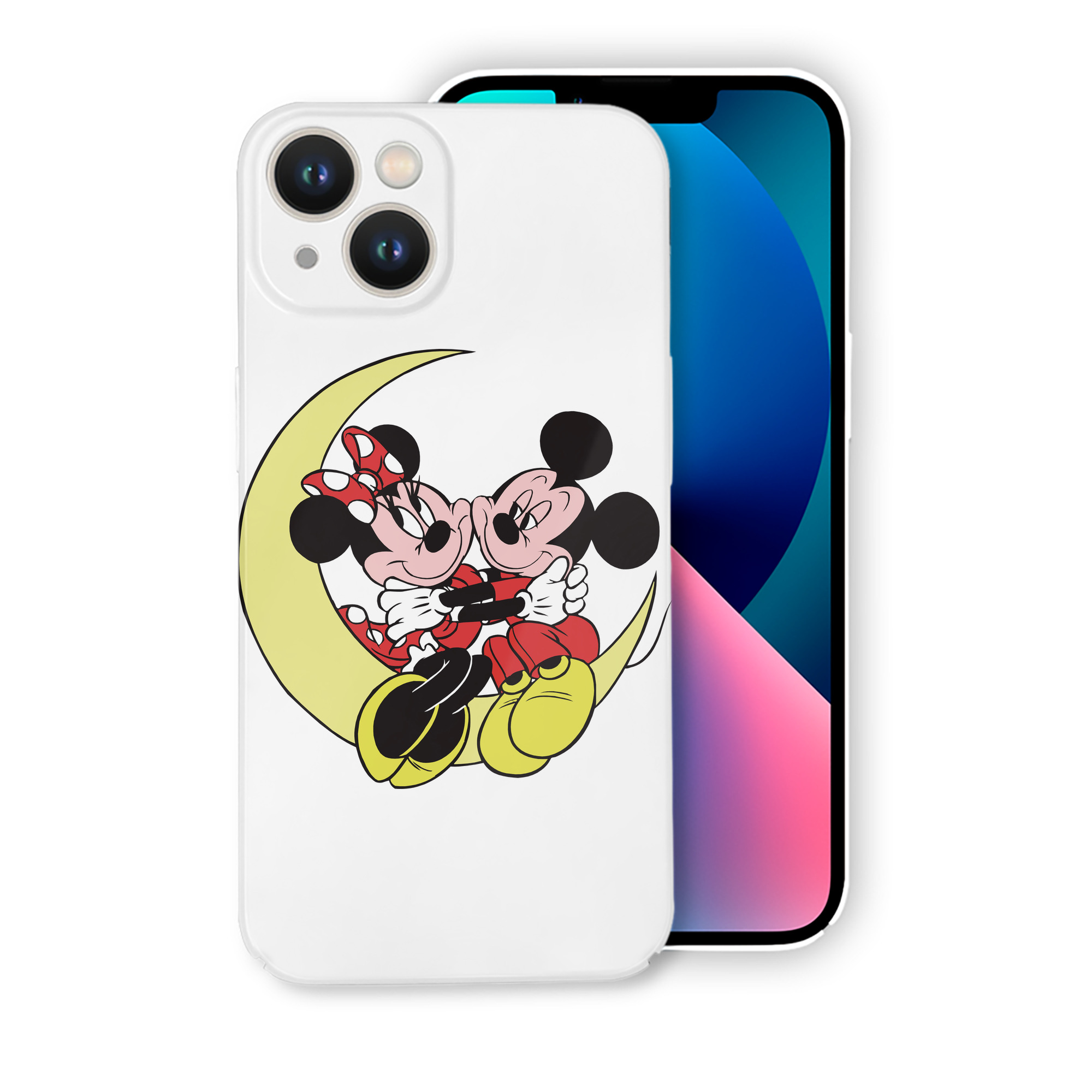 （画像用） ミッキーマウス Mickey Mouse 【iPhone 14シリーズ対応】ハードケース