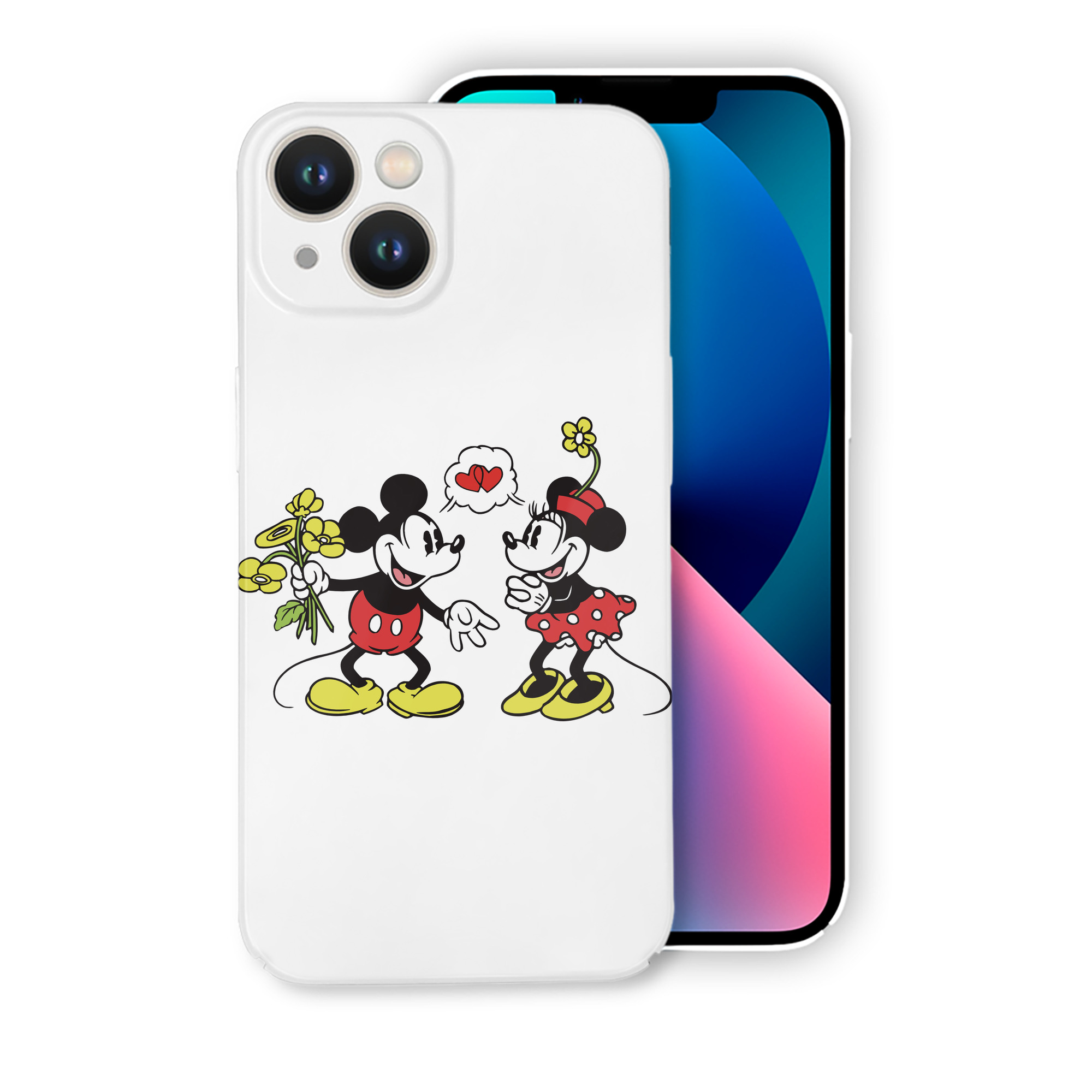 （画像用） ミッキーマウス Mickey Mouse 【iPhone 14シリーズ対応】ハードケース