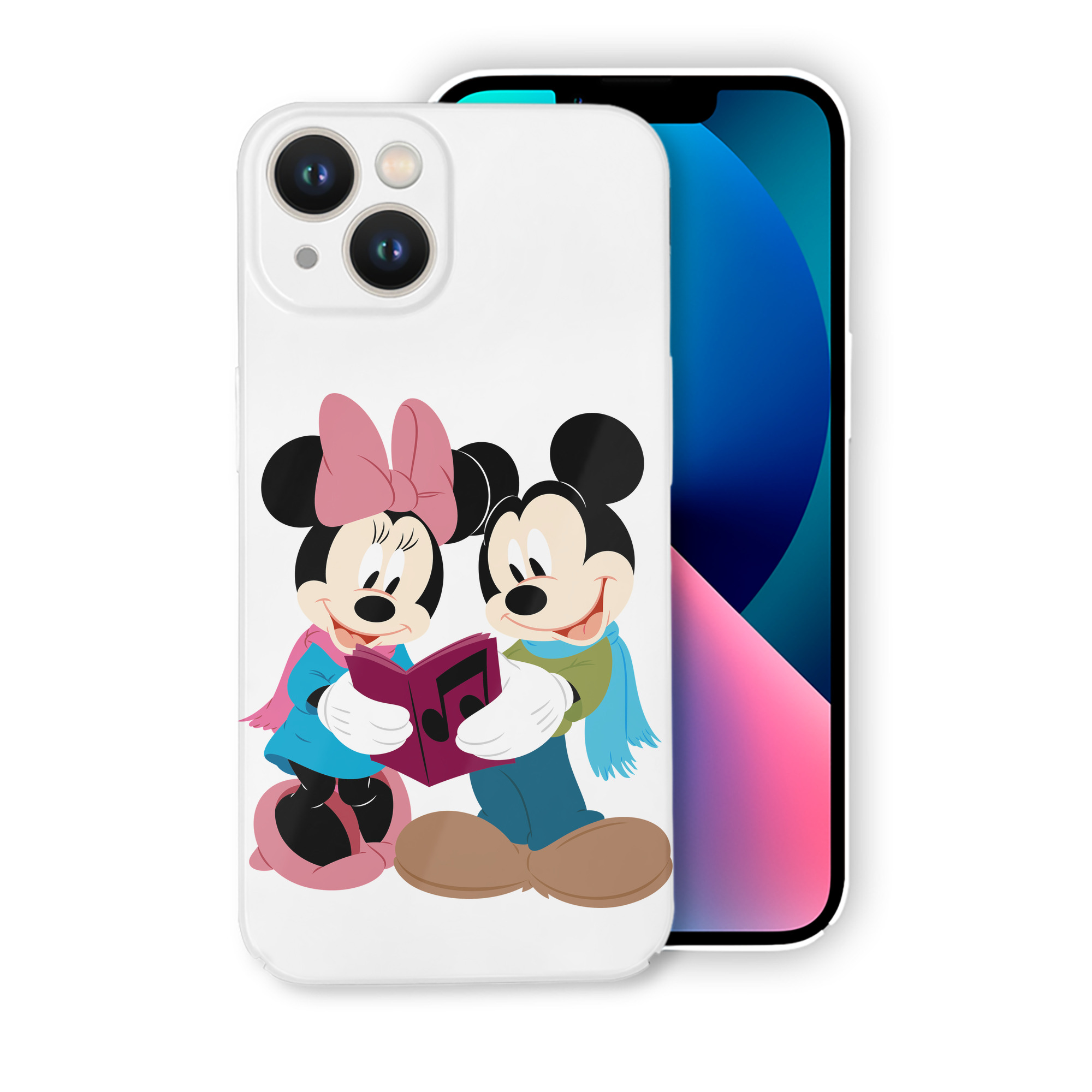 （画像用） ミッキーマウス Mickey Mouse 【iPhone 14シリーズ対応】ハードケース