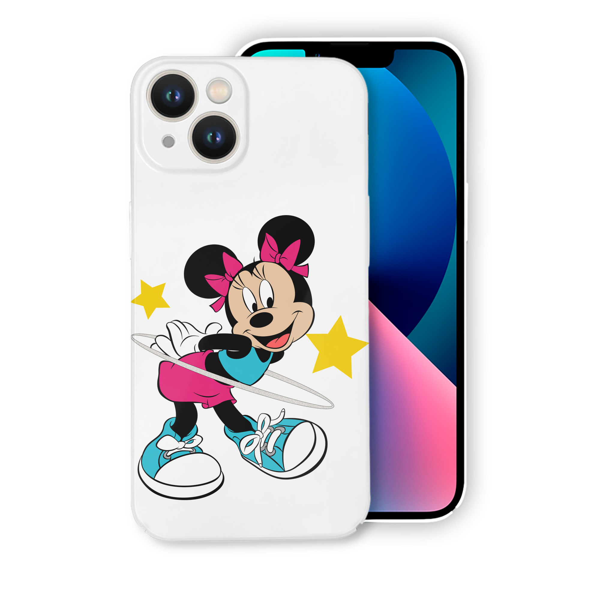 （画像用） ミッキーマウス Mickey Mouse 【iPhone 14シリーズ対応】ハードケース