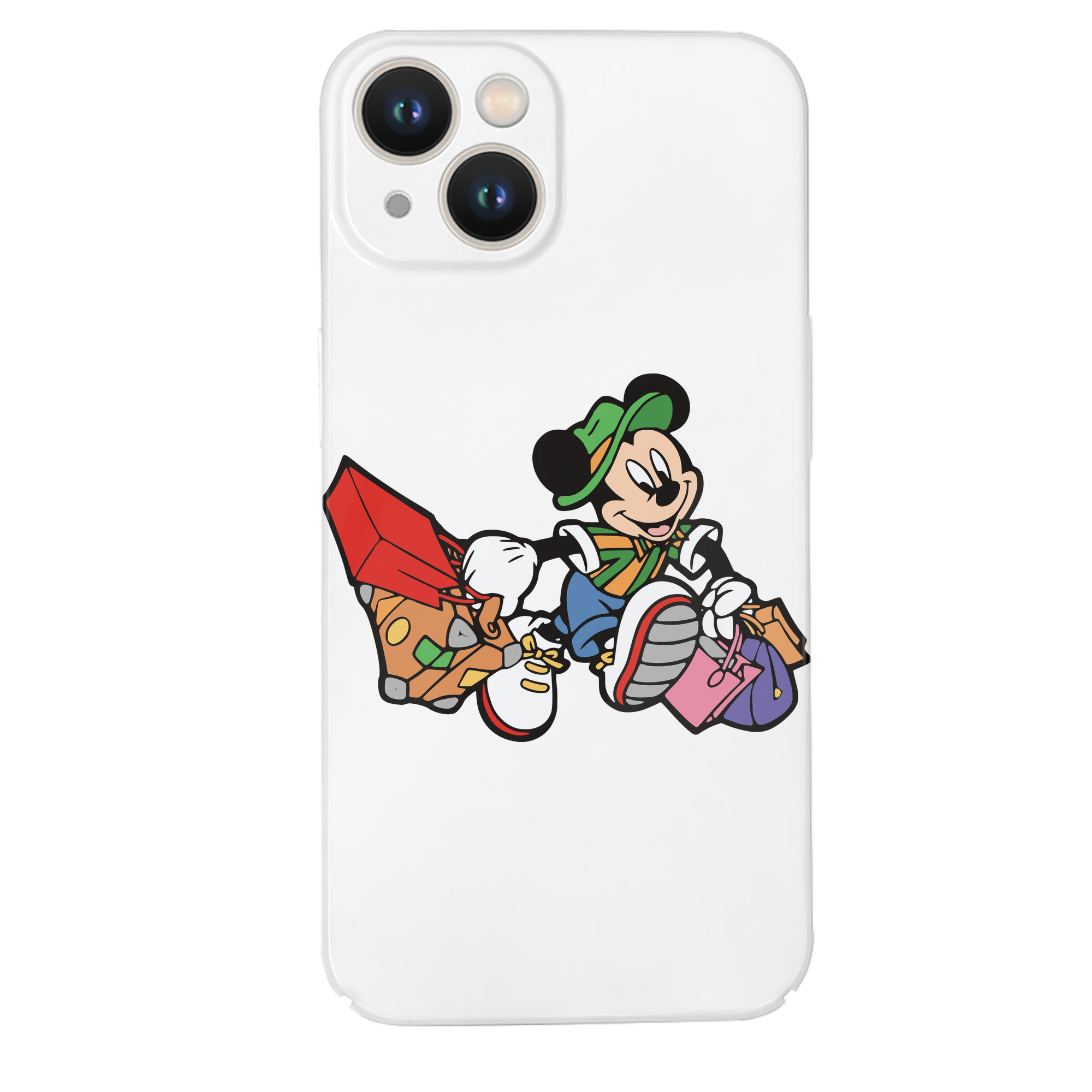 （画像用） ミッキーマウス Mickey Mouse 【iPhone 14シリーズ対応】ハードケース