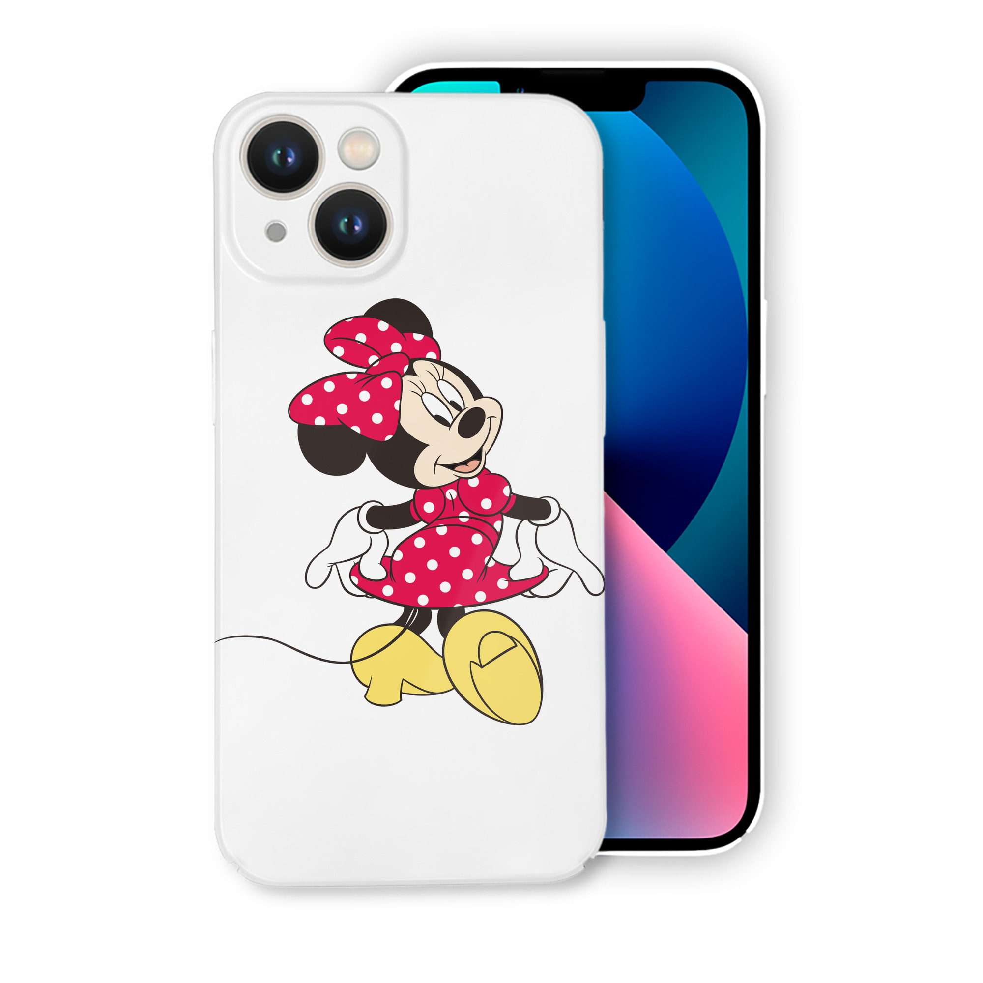 （画像用） ミッキーマウス Mickey Mouse 【iPhone 14シリーズ対応】ハードケース