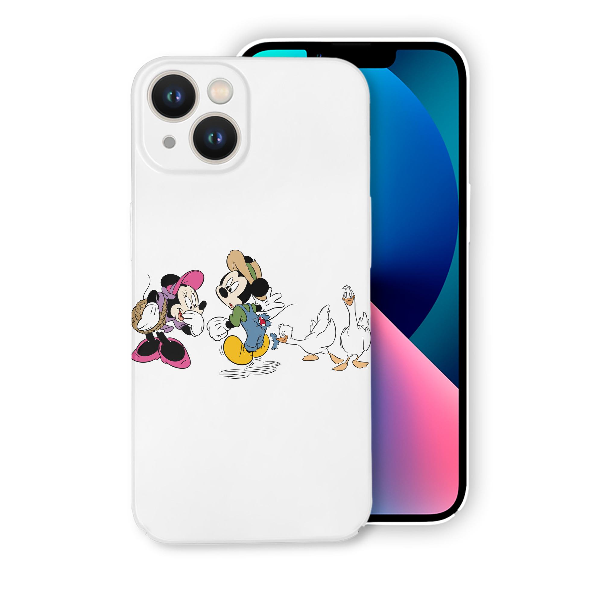 （画像用） ミッキーマウス Mickey Mouse 【iPhone 14シリーズ対応】ハードケース