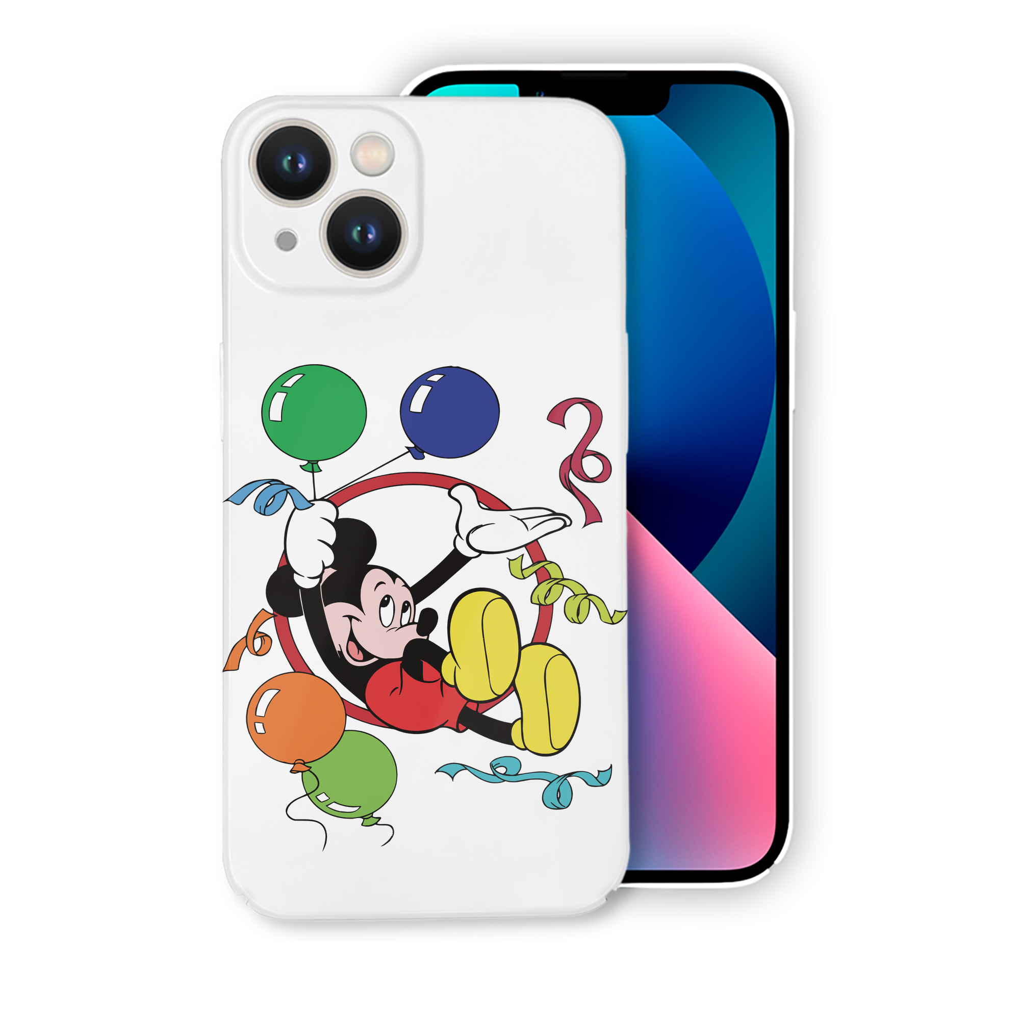 （画像用） ミッキーマウス Mickey Mouse 【iPhone 14シリーズ対応】ハードケース