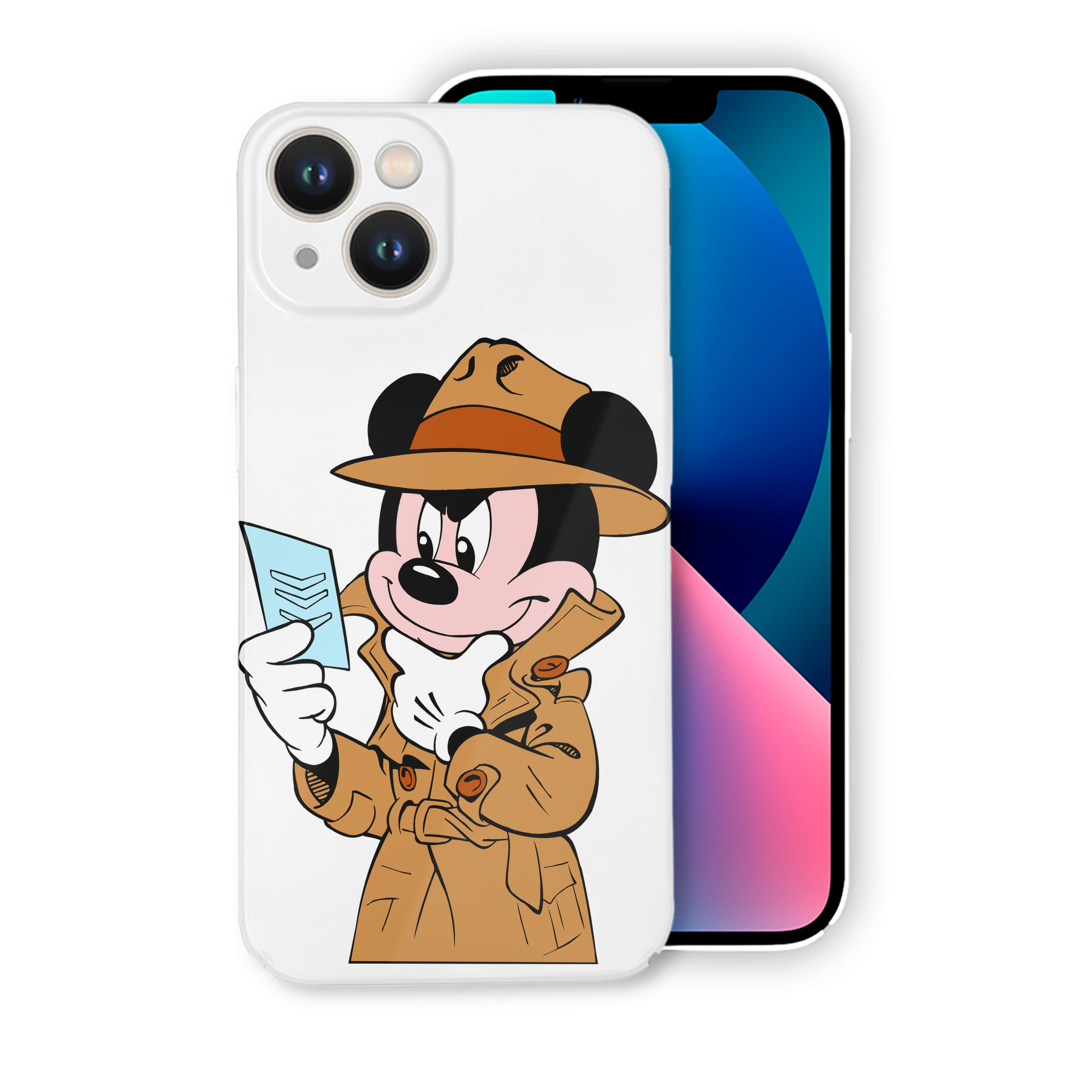 （画像用） ミッキーマウス Mickey Mouse 【iPhone 14シリーズ対応】ハードケース