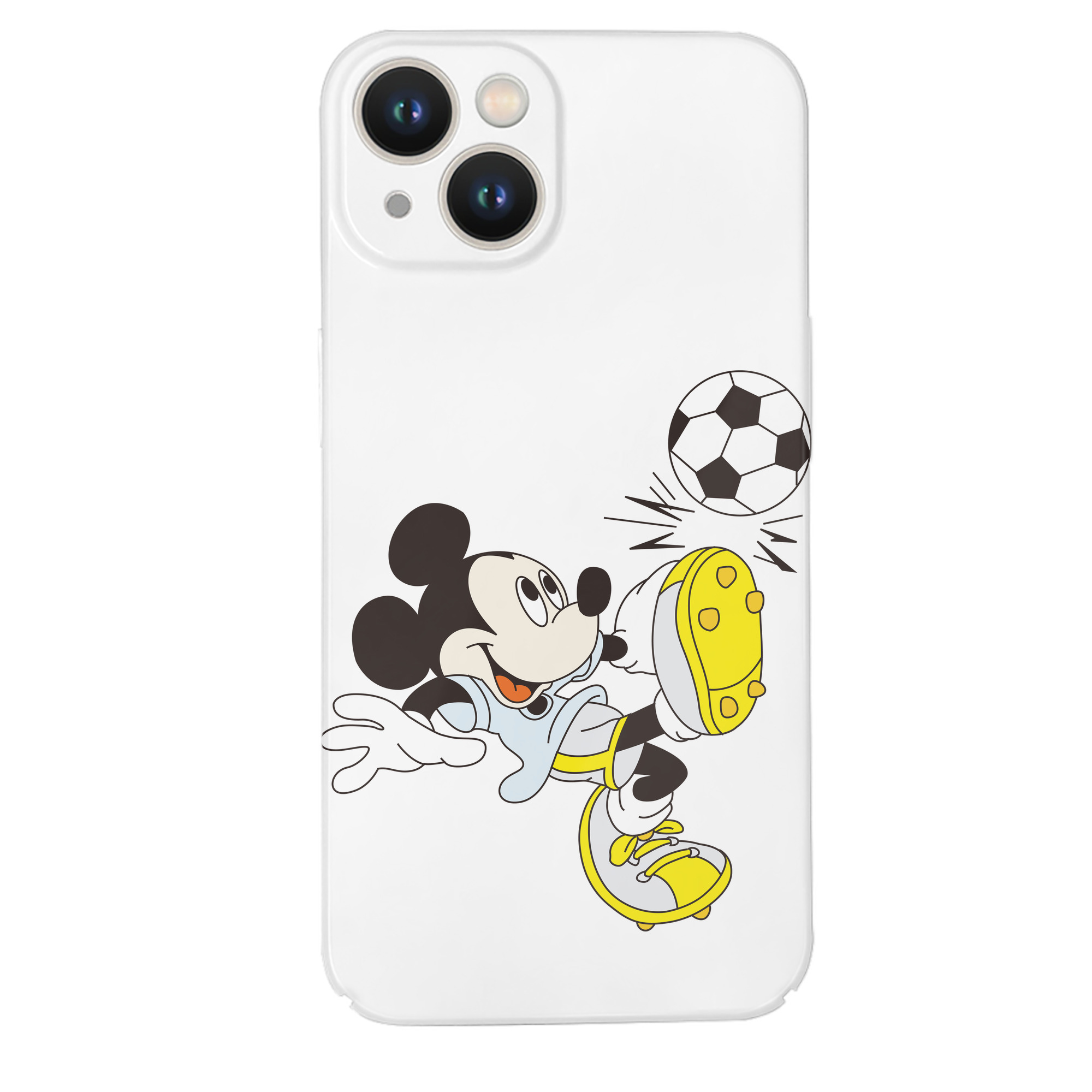 （画像用） ミッキーマウス Mickey Mouse 【iPhone 14シリーズ対応】ハードケース