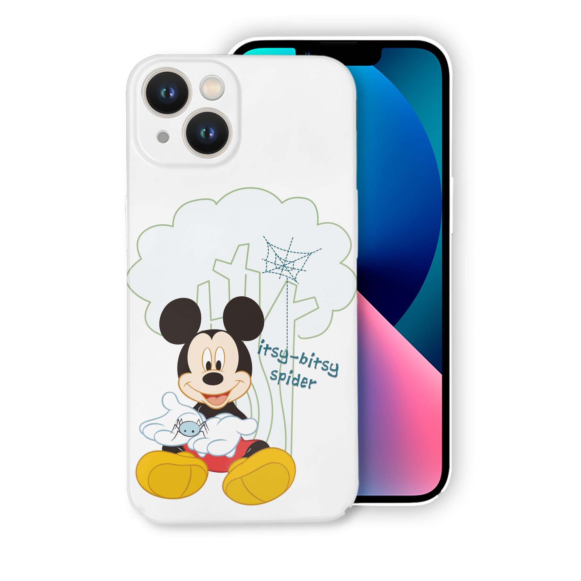 （画像用） ミッキーマウス Mickey Mouse 【iPhone 14シリーズ対応】ハードケース