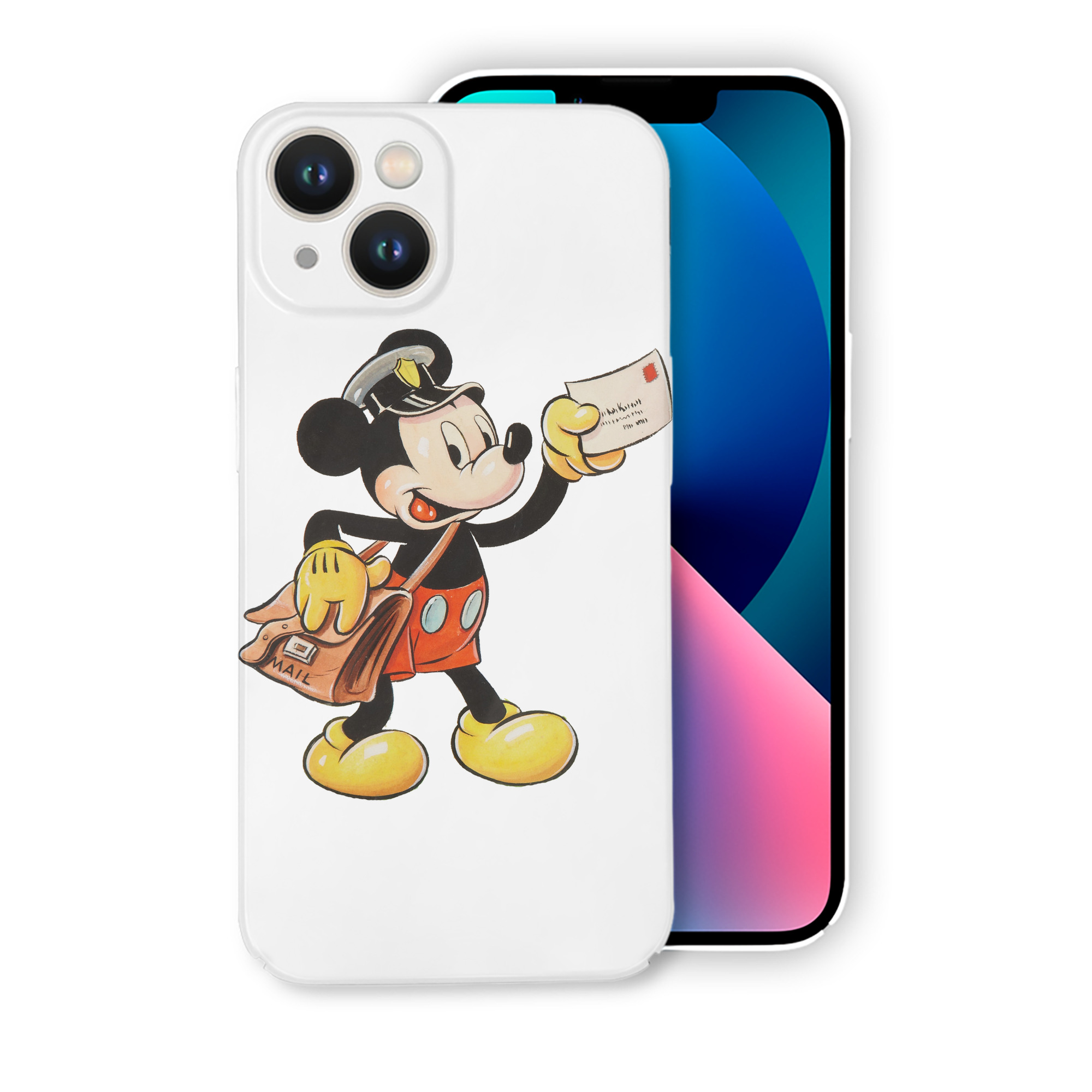 （画像用） ミッキーマウス Mickey Mouse 【iPhone 14シリーズ対応】ハードケース