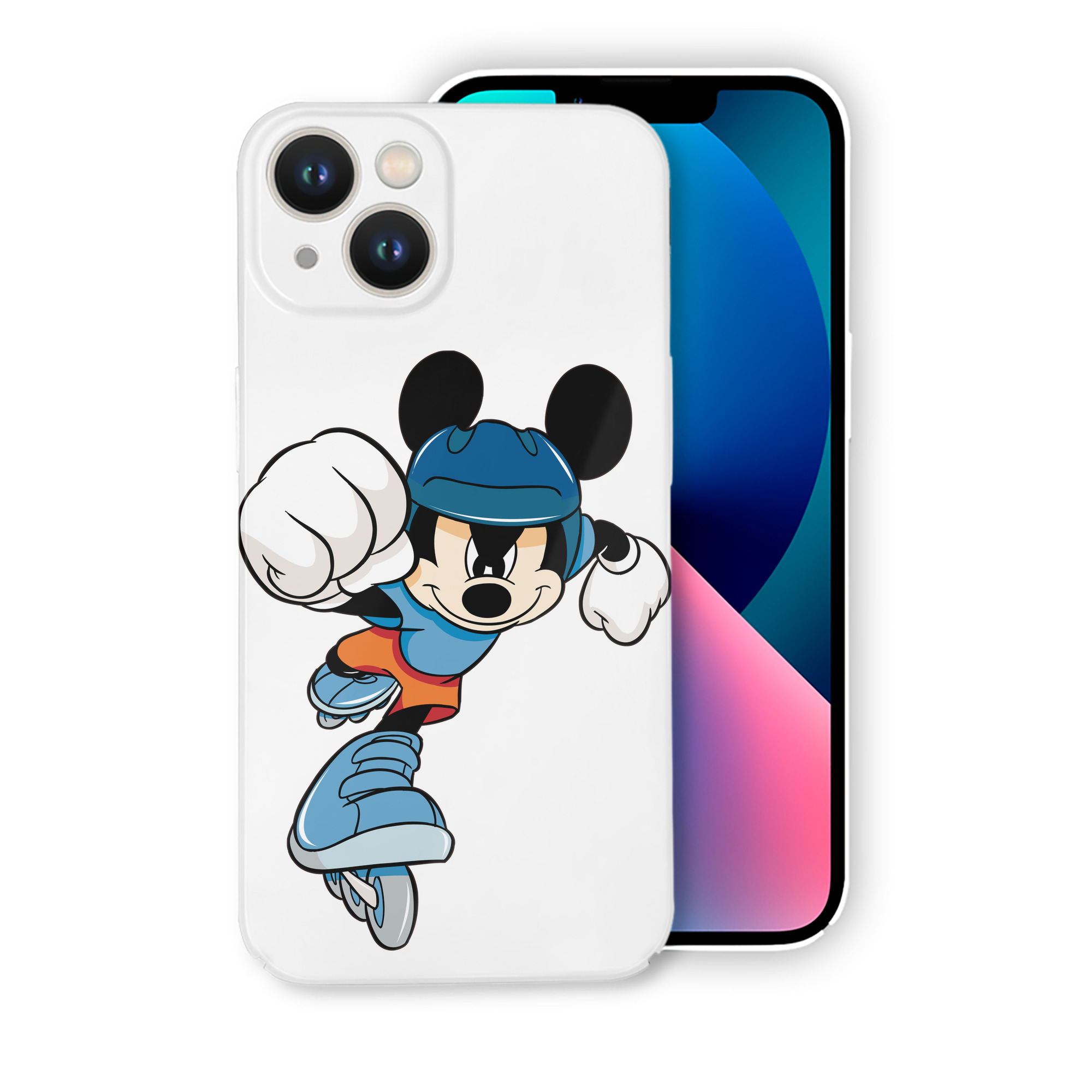 （画像用） ミッキーマウス Mickey Mouse 【iPhone 14シリーズ対応】ハードケース
