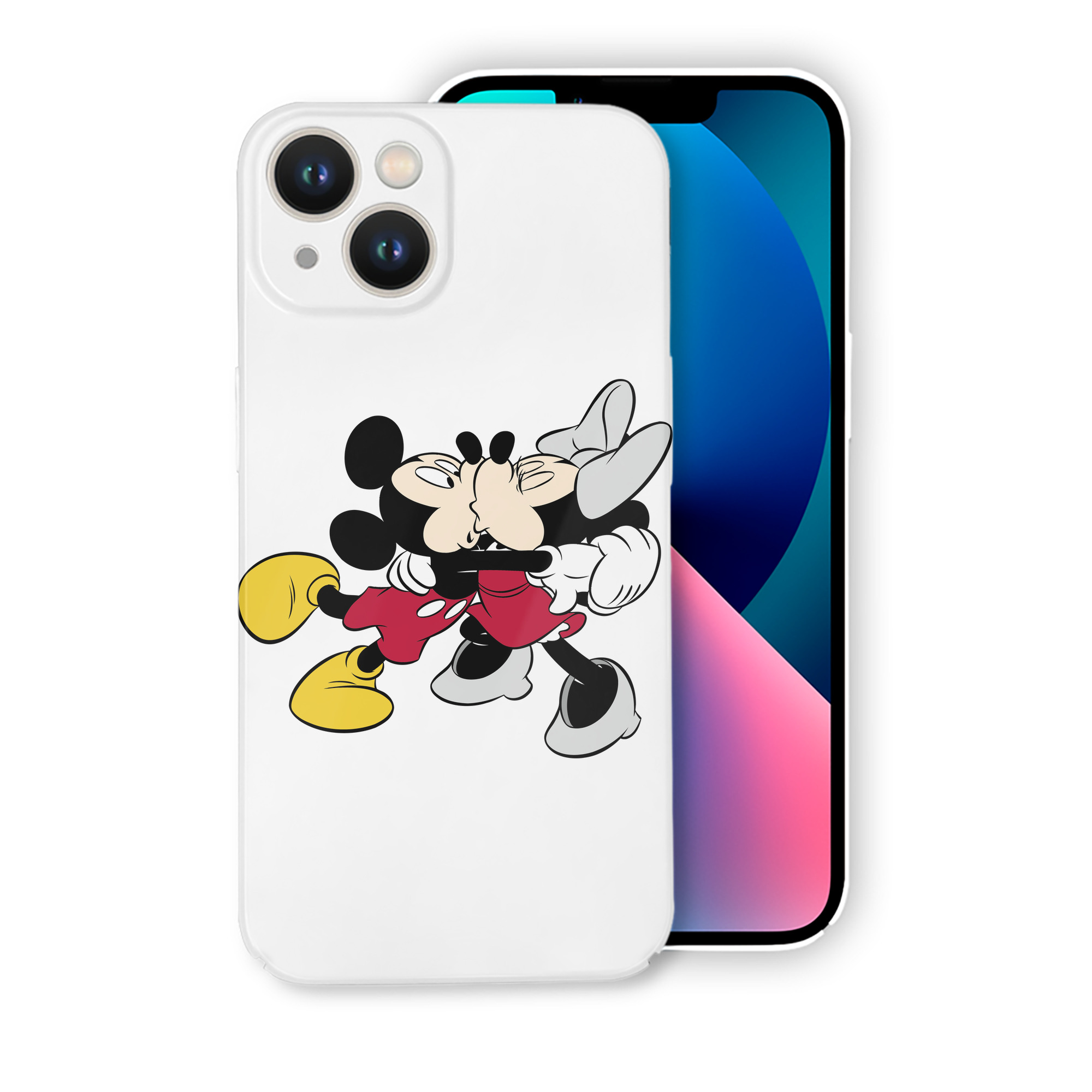 （画像用） ミッキーマウス Mickey Mouse 【iPhone 14シリーズ対応】ハードケース