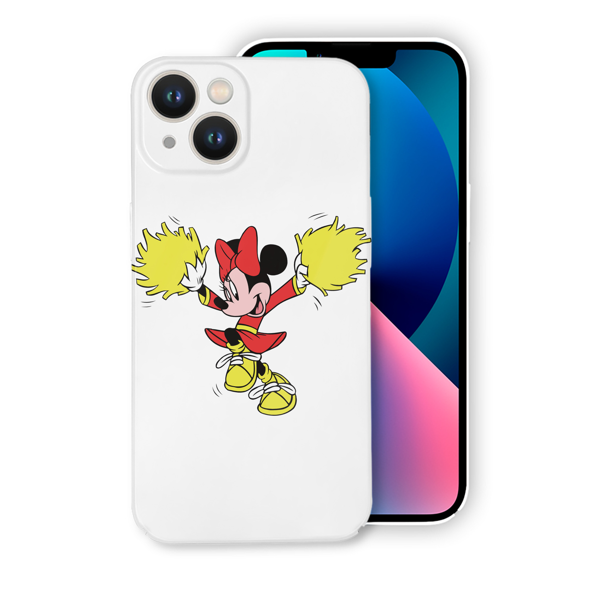 （画像用） ミッキーマウス Mickey Mouse 【iPhone 14シリーズ対応】ハードケース