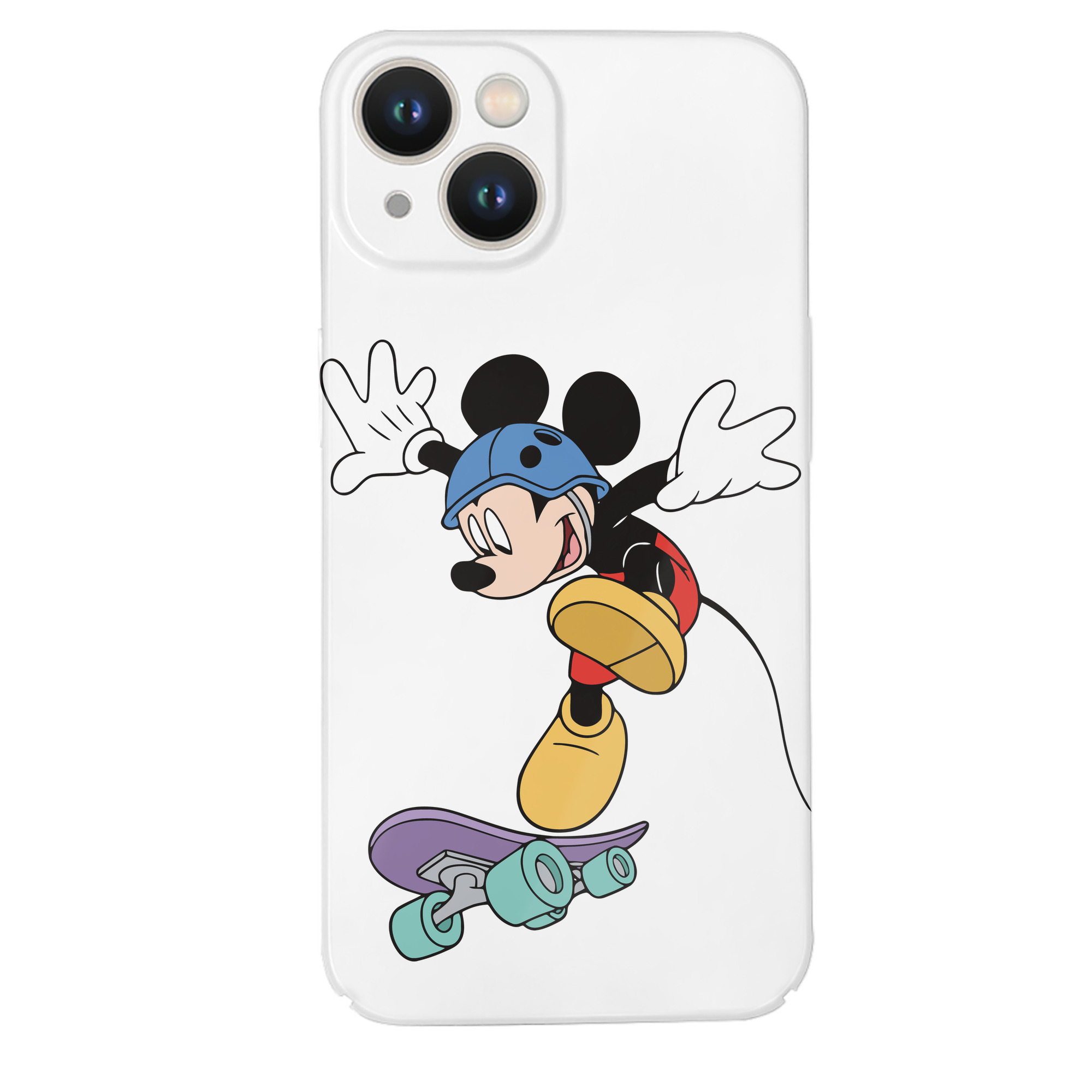 （画像用） ミッキーマウス Mickey Mouse 【iPhone 14シリーズ対応】ハードケース