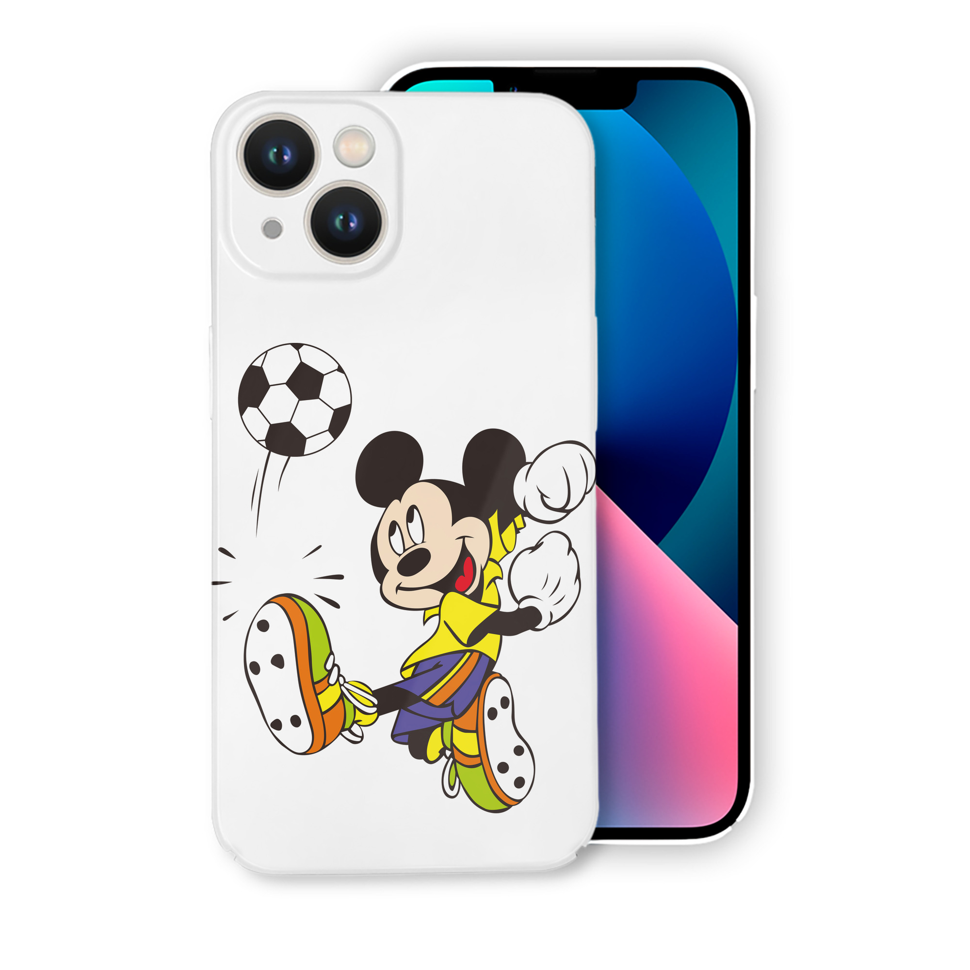 （画像用） ミッキーマウス Mickey Mouse 【iPhone 14シリーズ対応】ハードケース