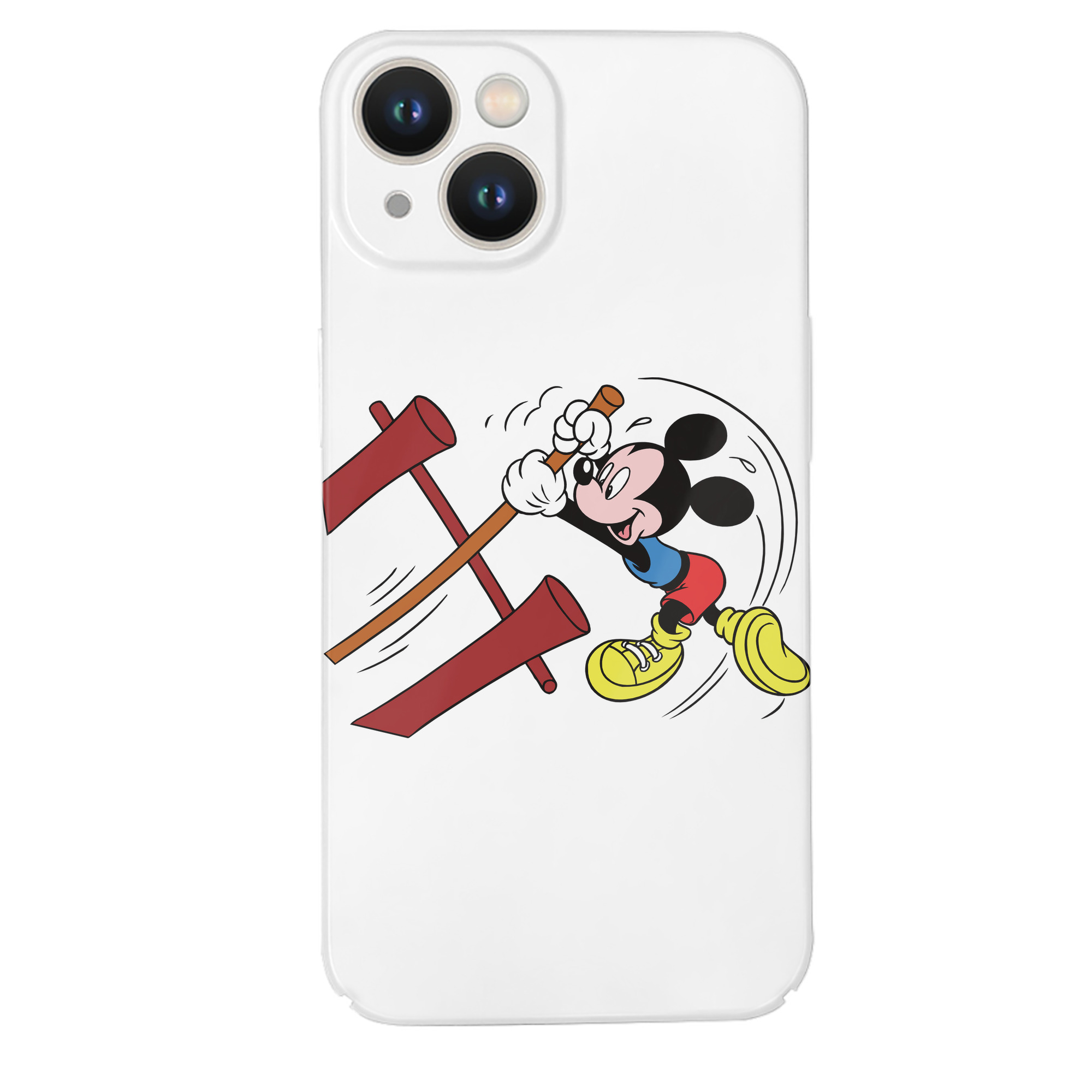 （画像用） ミッキーマウス Mickey Mouse 【iPhone 14シリーズ対応】ハードケース