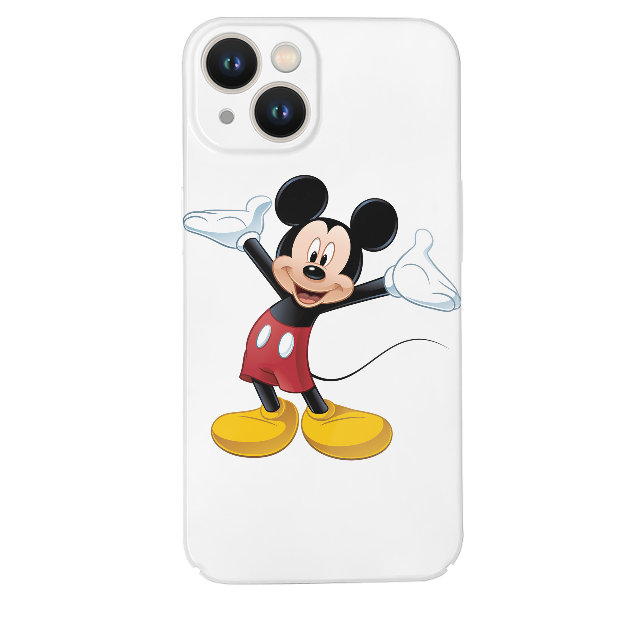 （画像用） ミッキーマウス Mickey Mouse 【iPhone 14シリーズ対応】ハードケース