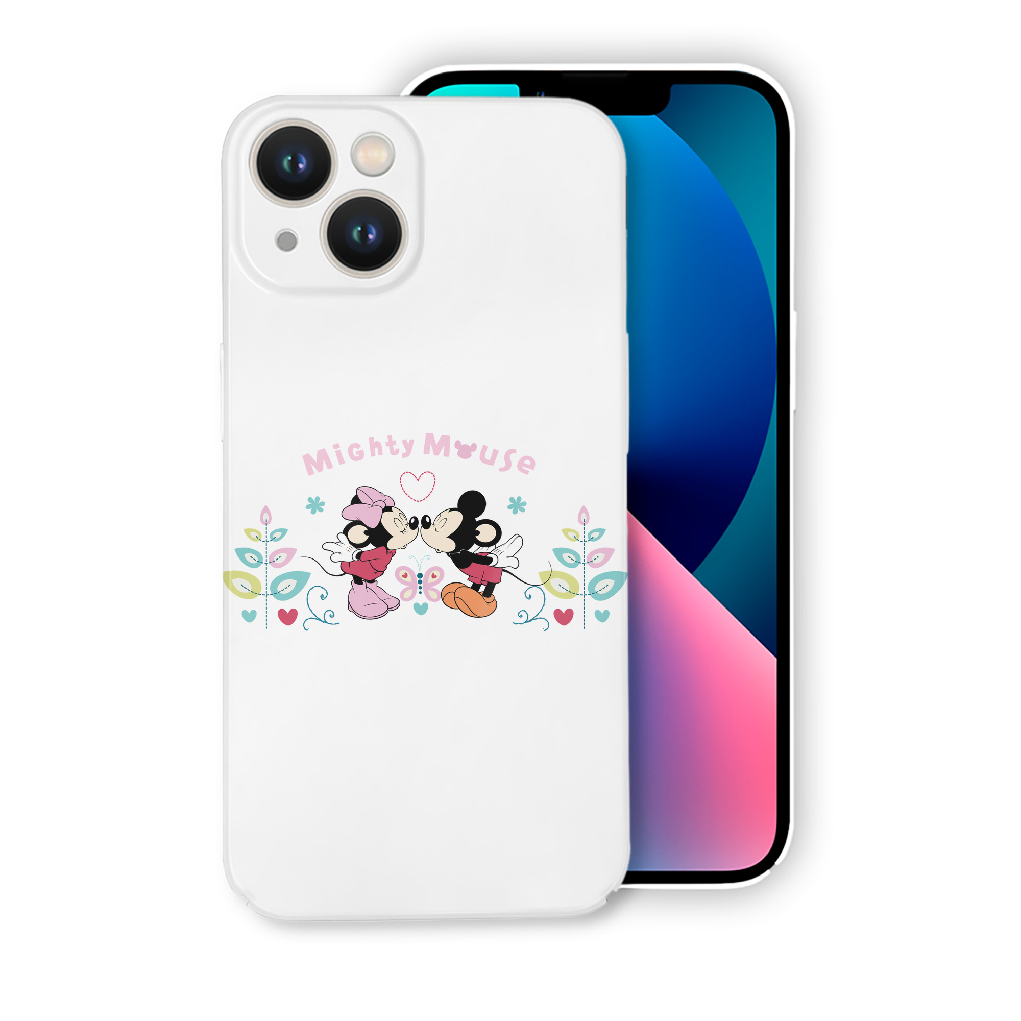 （画像用） ミッキーマウス Mickey Mouse 【iPhone 14シリーズ対応】ハードケース