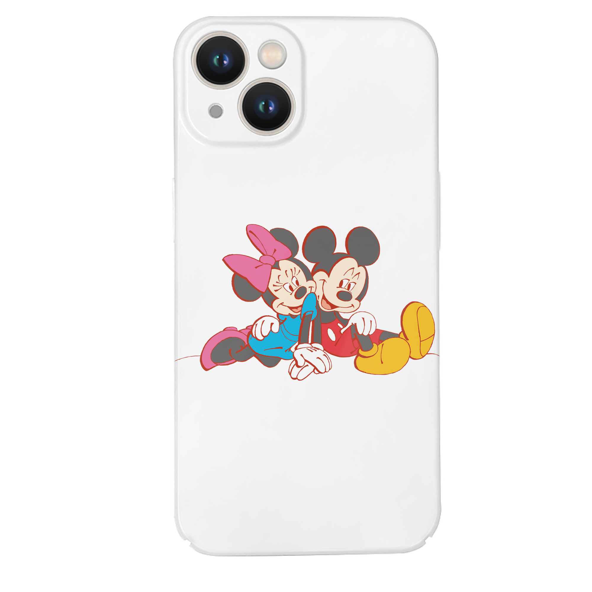 （画像用） ミッキーマウス Mickey Mouse 【iPhone 14シリーズ対応】ハードケース