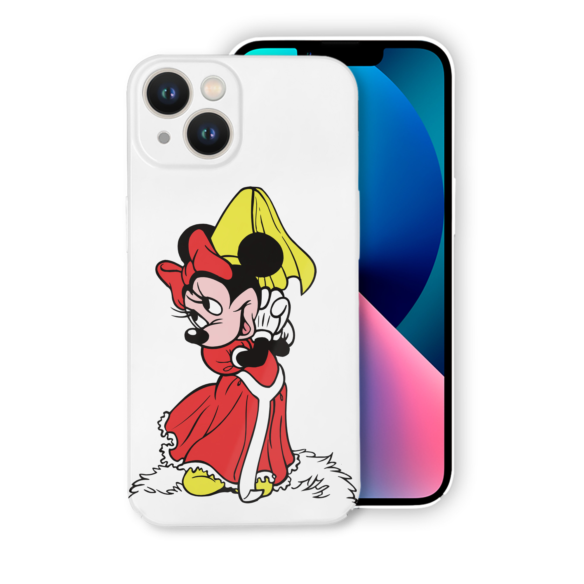 （画像用） ミッキーマウス Mickey Mouse 【iPhone 14シリーズ対応】ハードケース