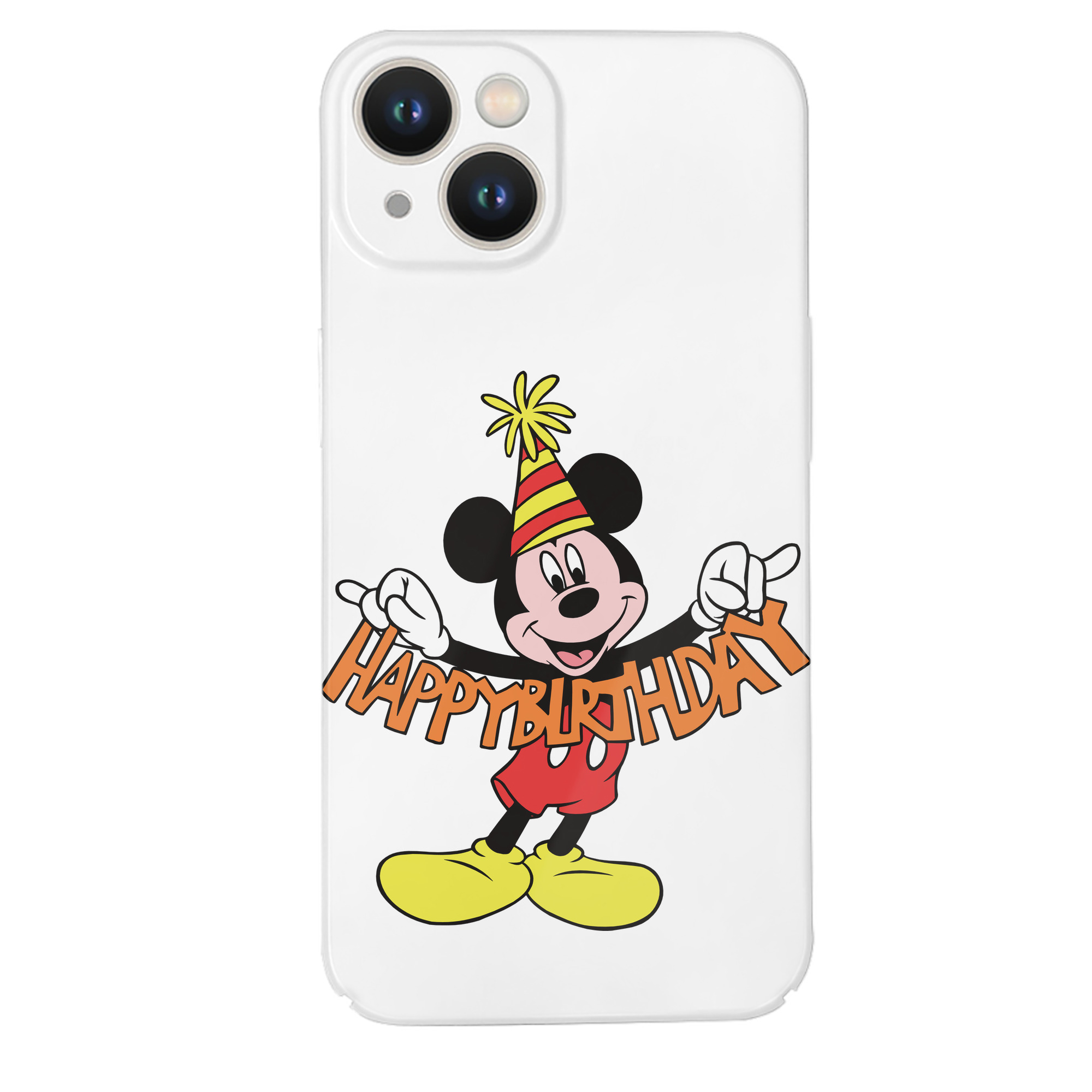 （画像用） ミッキーマウス Mickey Mouse 【iPhone 14シリーズ対応】ハードケース