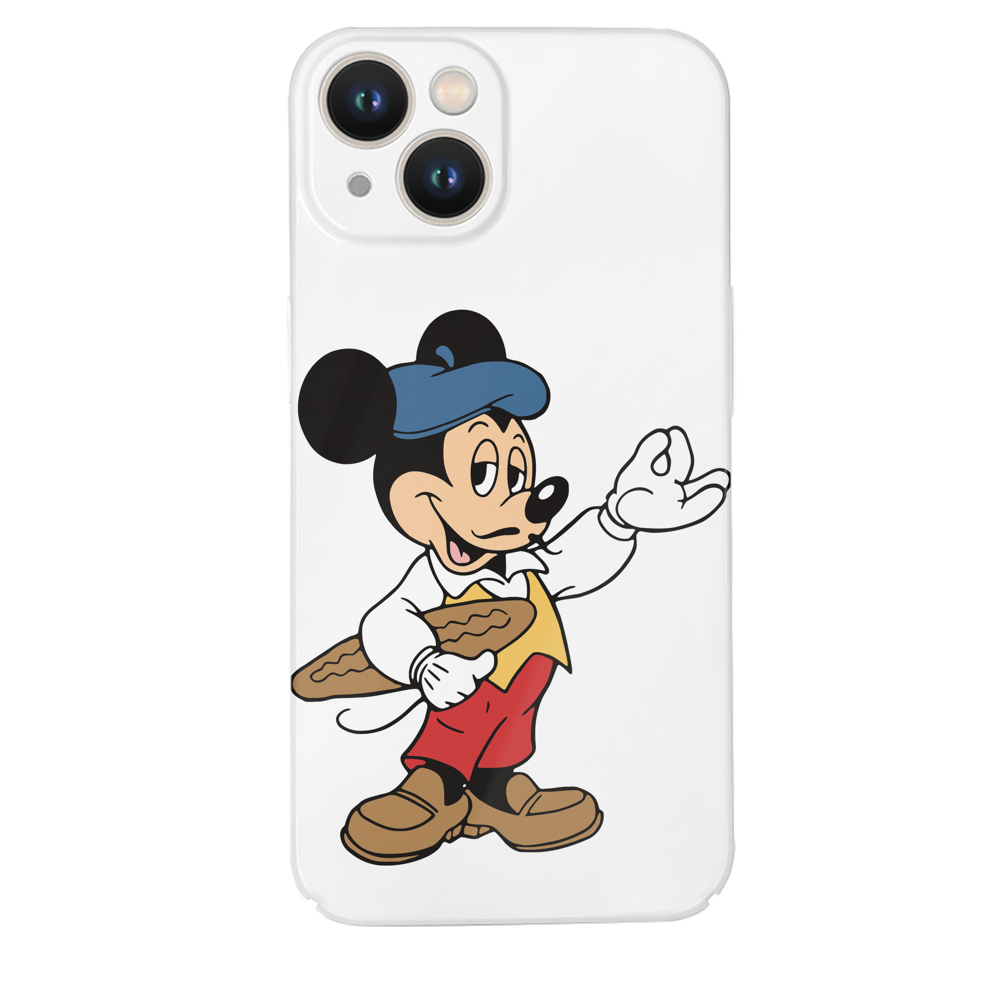 （画像用） ミッキーマウス Mickey Mouse 【iPhone 14シリーズ対応】ハードケース
