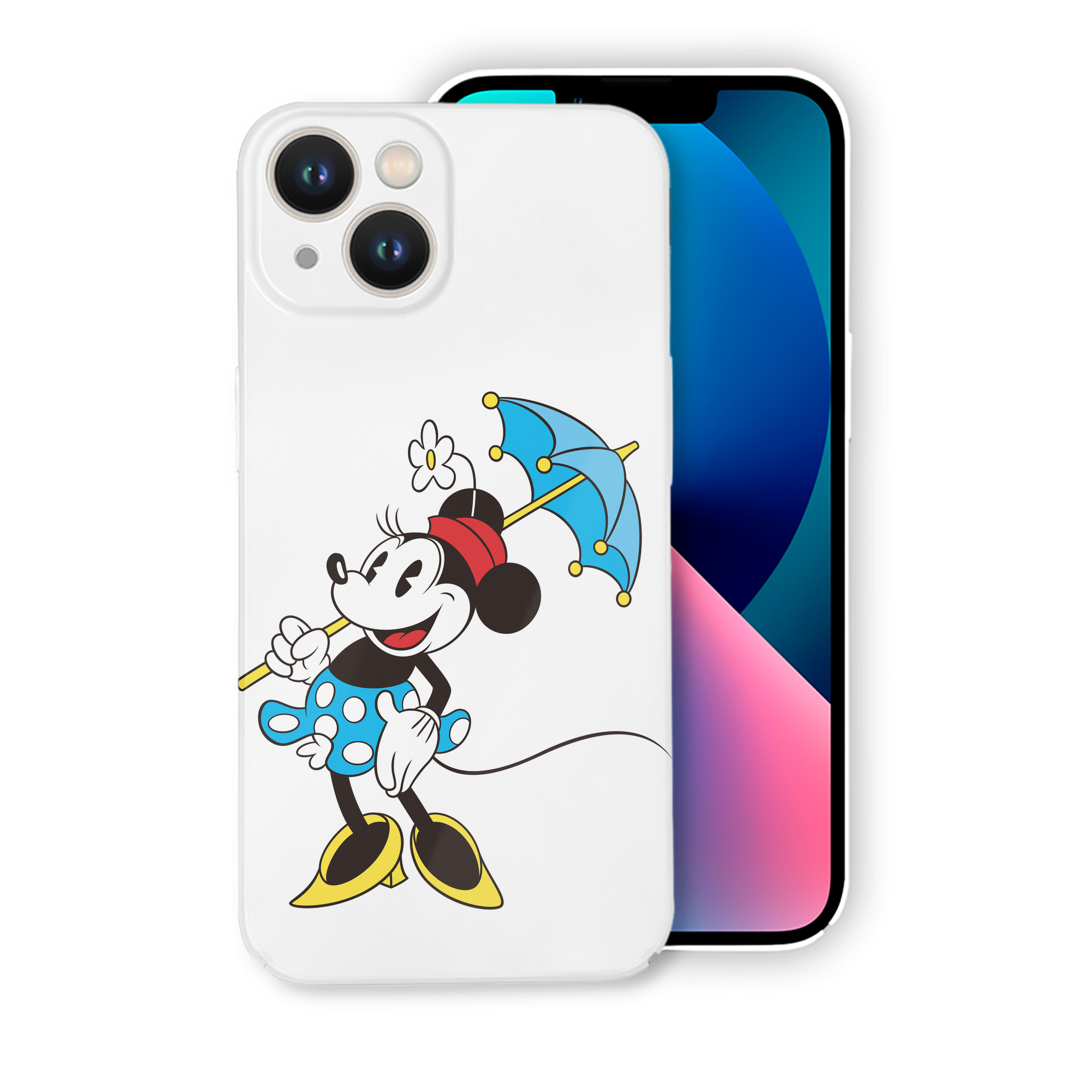 （画像用） ミッキーマウス Mickey Mouse 【iPhone 14シリーズ対応】ハードケース