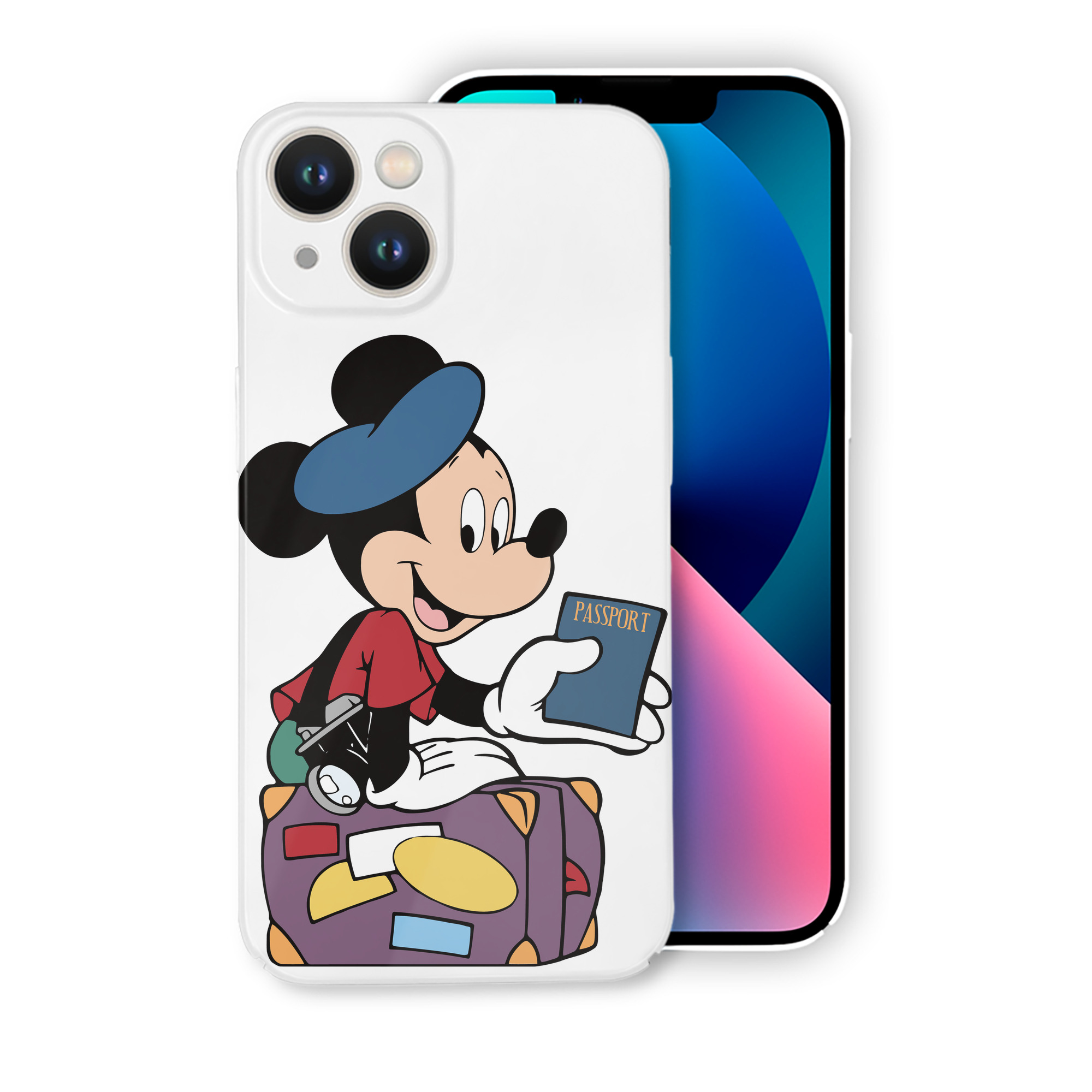 （画像用） ミッキーマウス Mickey Mouse 【iPhone 14シリーズ対応】ハードケース