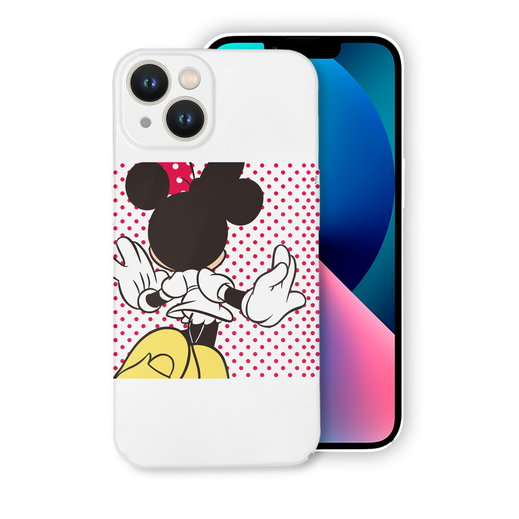 （画像用） ミッキーマウス Mickey Mouse 【iPhone 14シリーズ対応】ハードケース