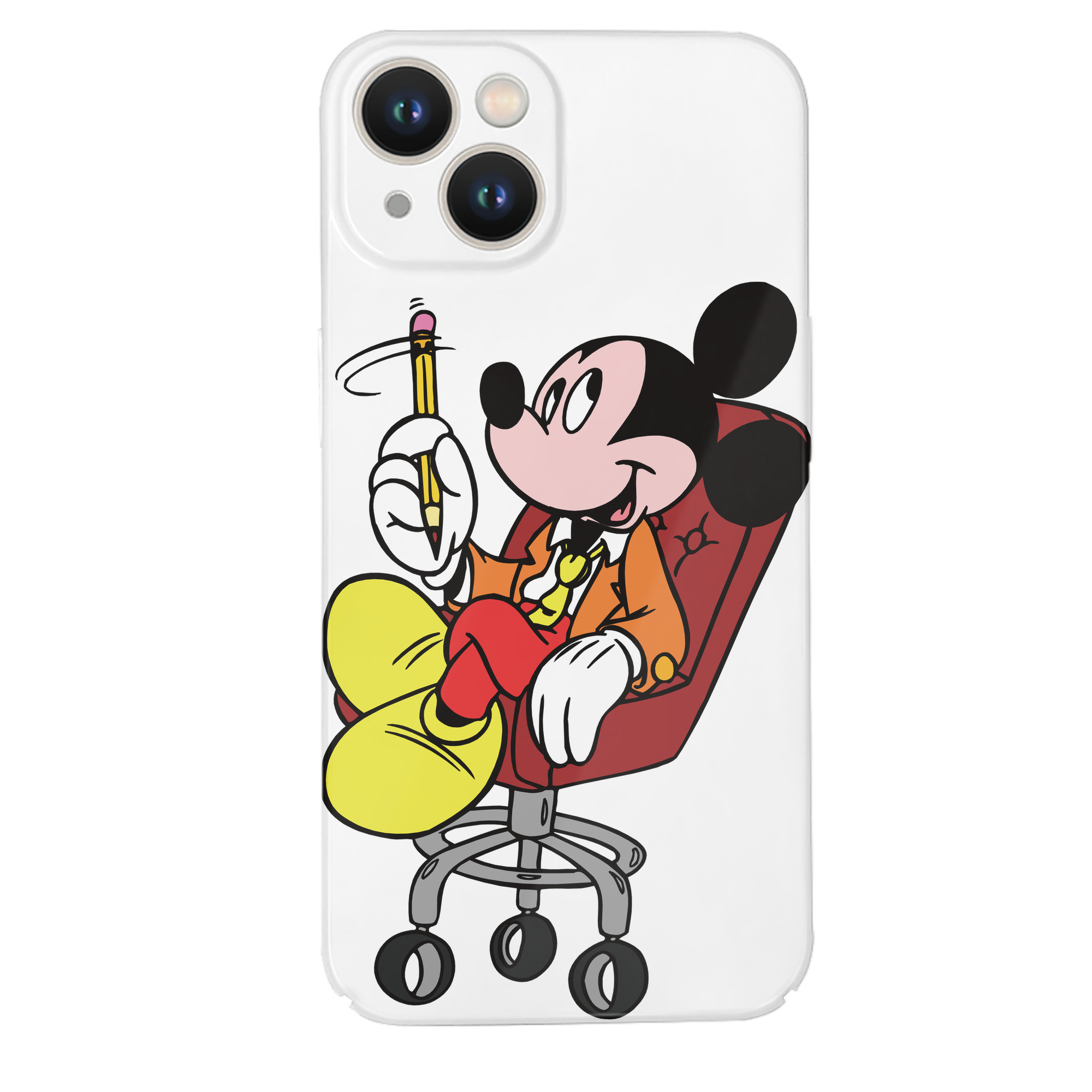 （画像用） ミッキーマウス Mickey Mouse 【iPhone 14シリーズ対応】ハードケース