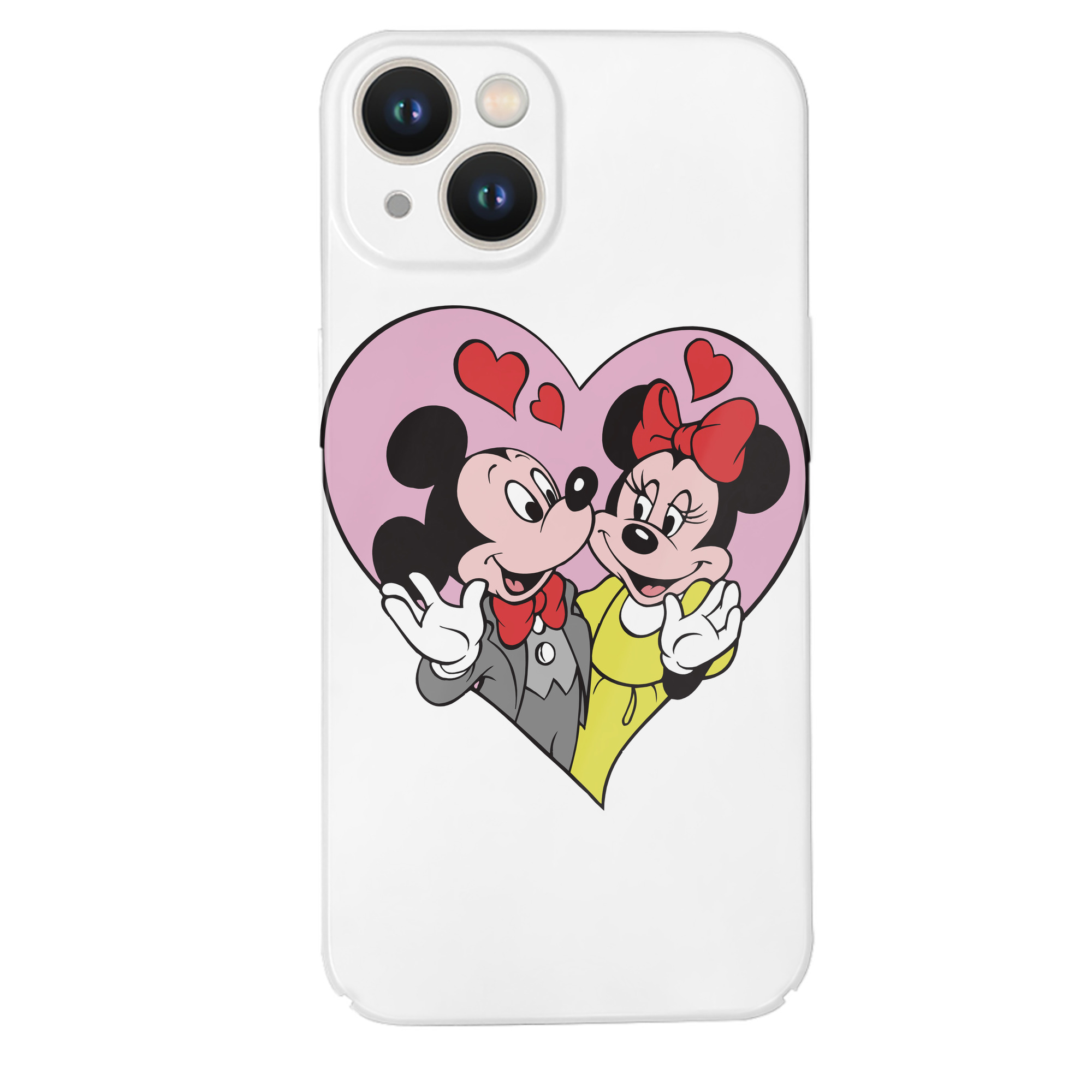 （画像用） ミッキーマウス Mickey Mouse 【iPhone 14シリーズ対応】ハードケース