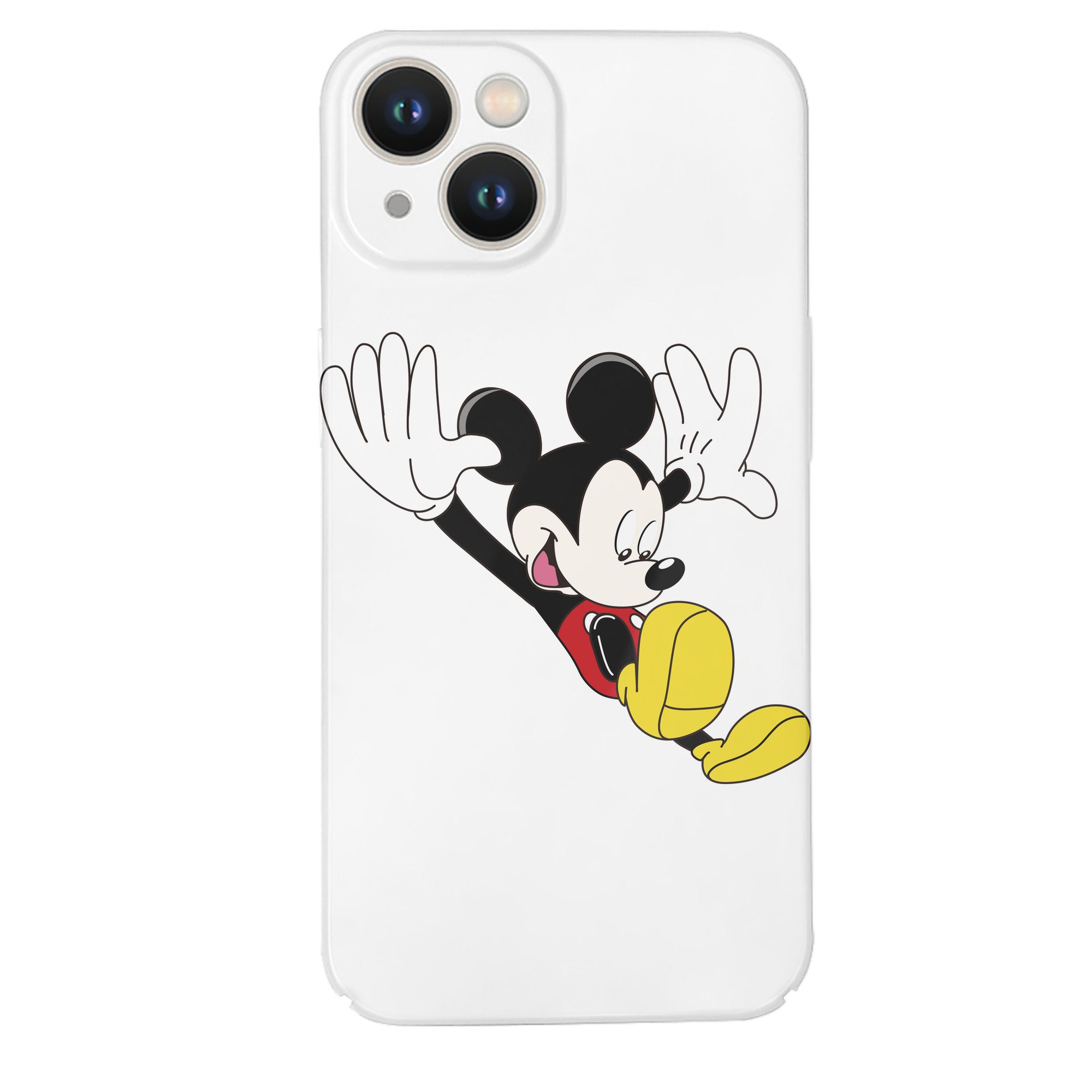（画像用） ミッキーマウス Mickey Mouse 【iPhone 14シリーズ対応】ハードケース