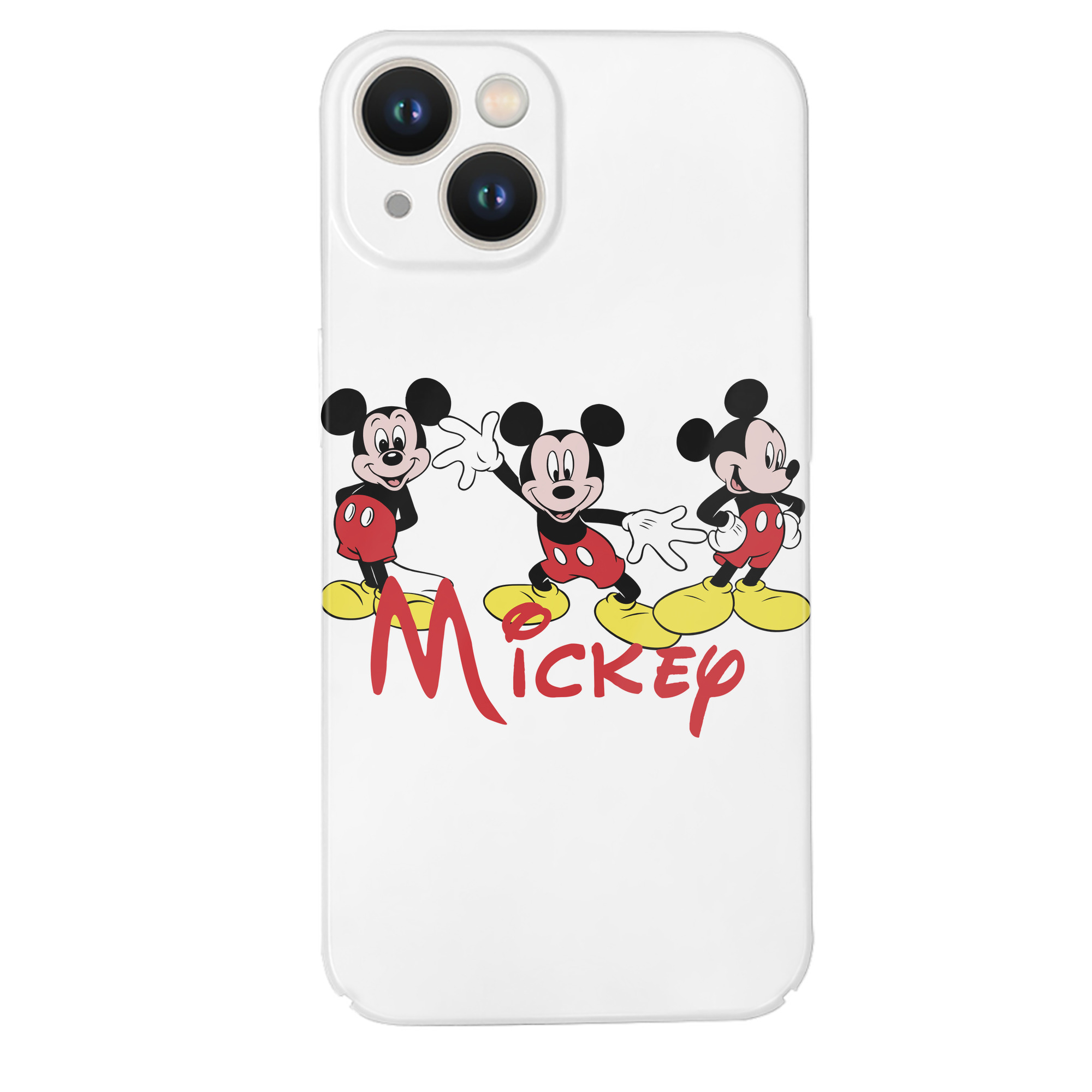 （画像用） ミッキーマウス Mickey Mouse 【iPhone 14シリーズ対応】ハードケース