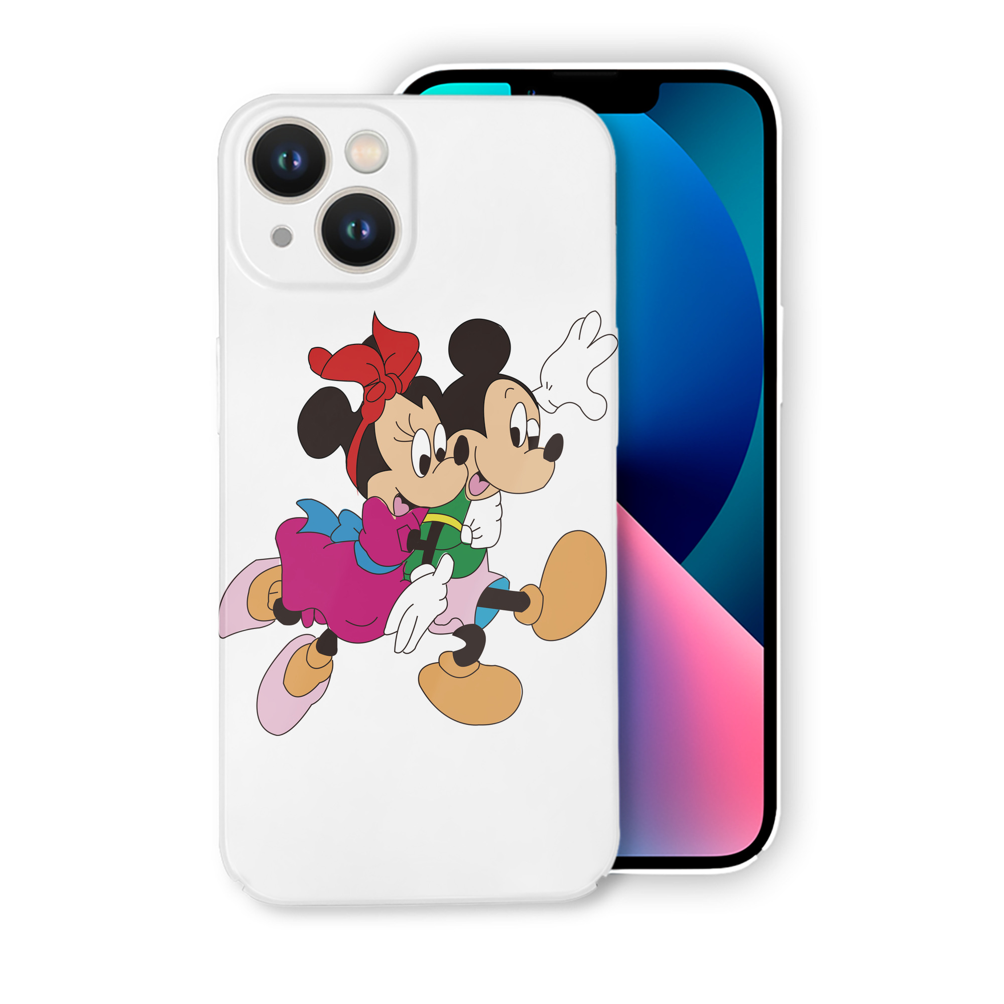 （画像用） ミッキーマウス Mickey Mouse 【iPhone 14シリーズ対応】ハードケース