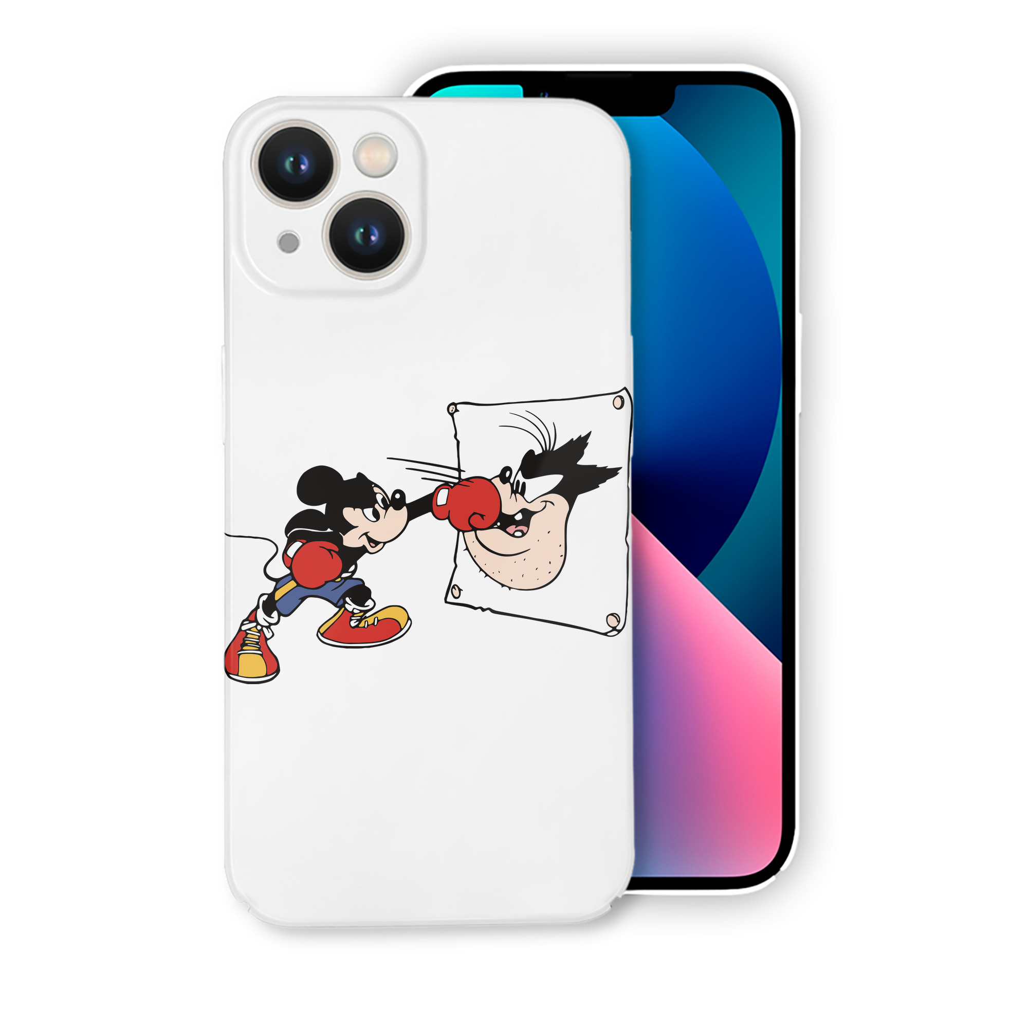 （画像用） ミッキーマウス Mickey Mouse 【iPhone 14シリーズ対応】ハードケース